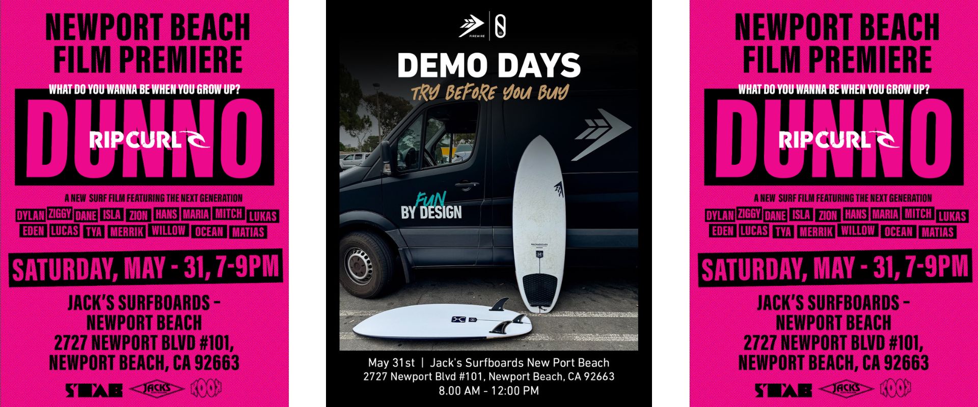 Newport Beach Dual Event! | Saturday 5/31