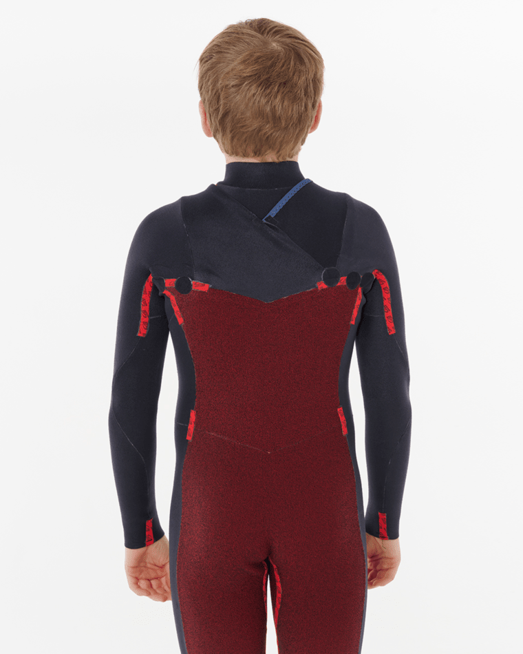 Rip Curl Kid's Dawn Patrol 3/2 Chest Zip Fullsuit