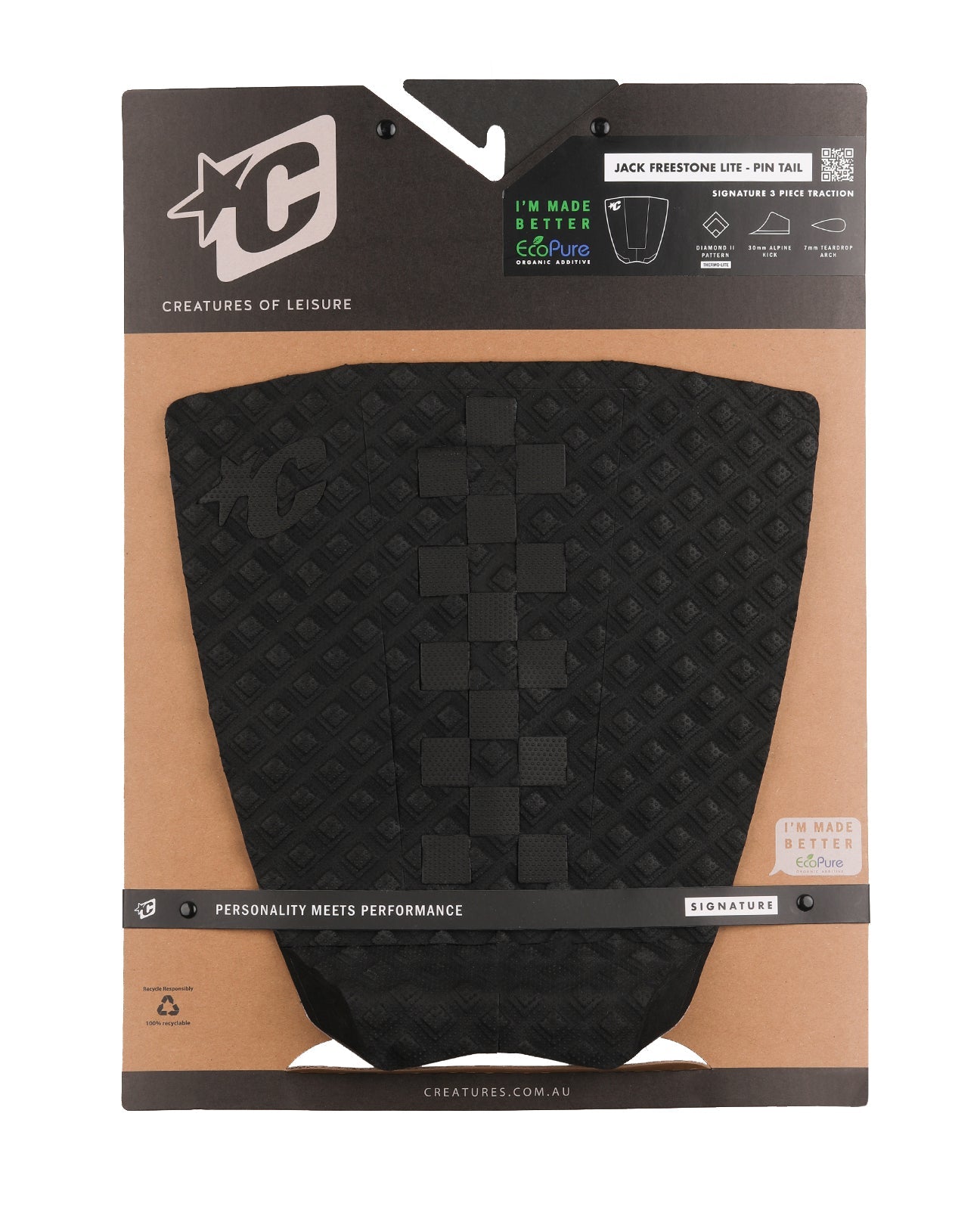 Creatures of Leisure Jack Freestone Signature Traction Pad | Pin Tail