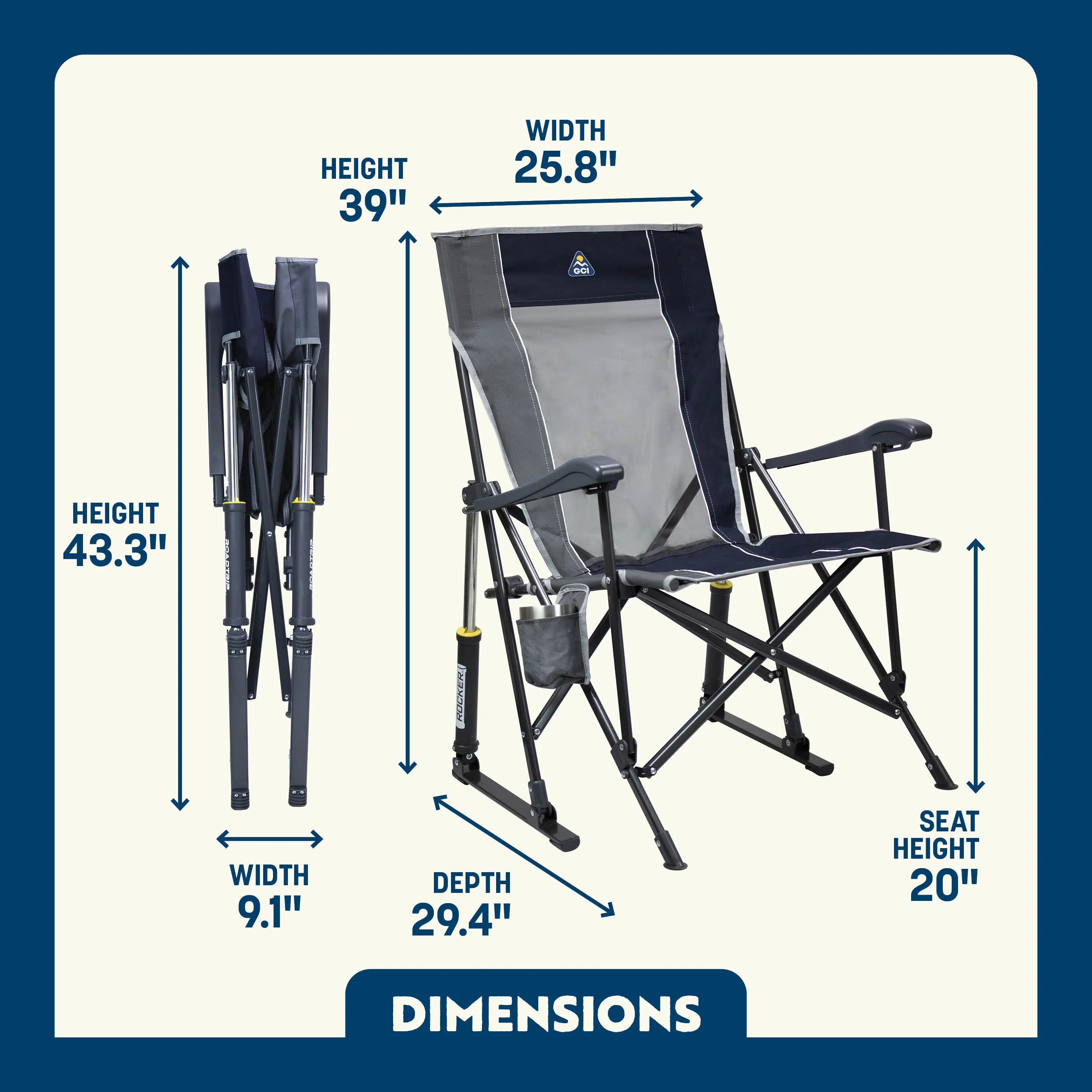RoadTrip Rocker™ Chair