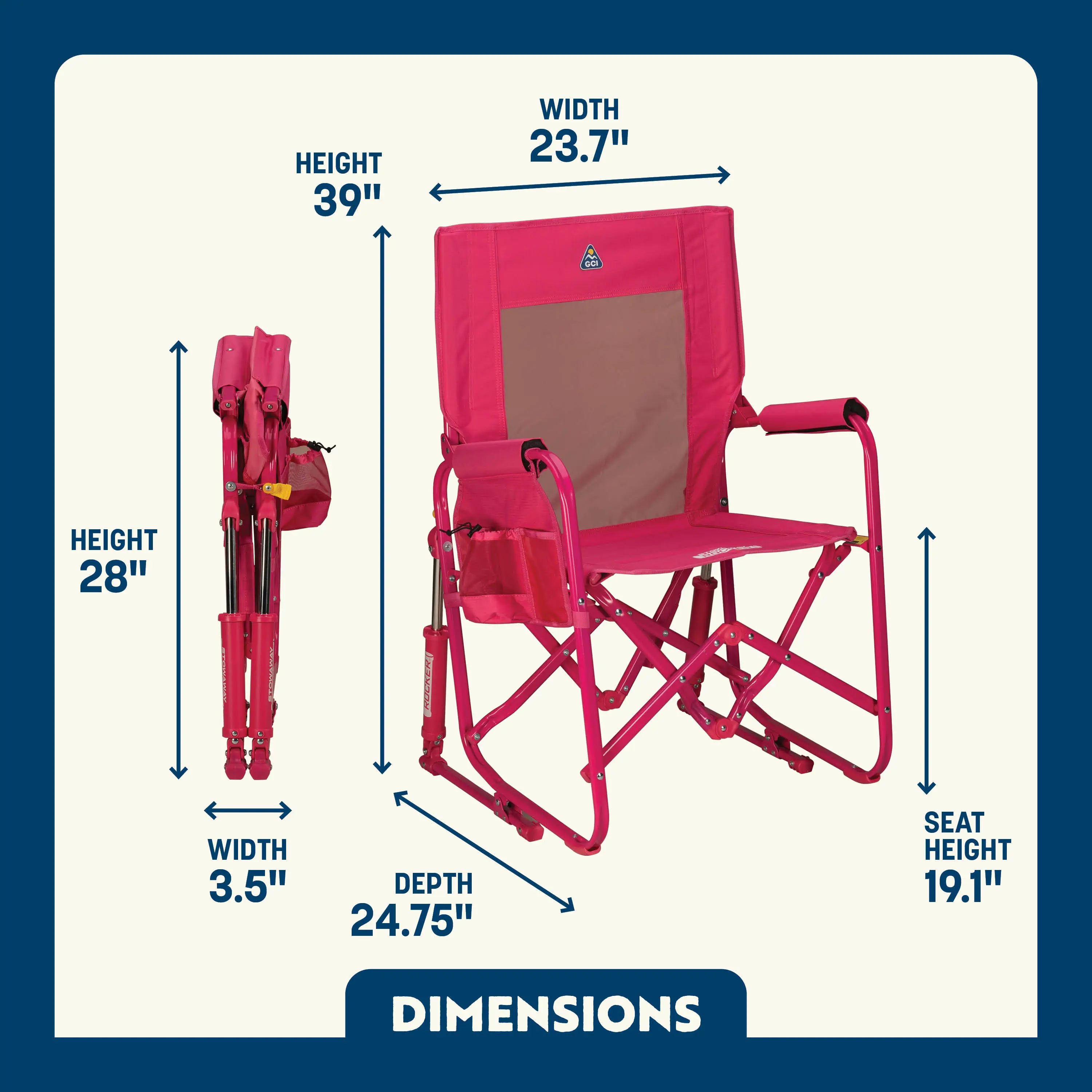 Stowaway Rocker™ Chair