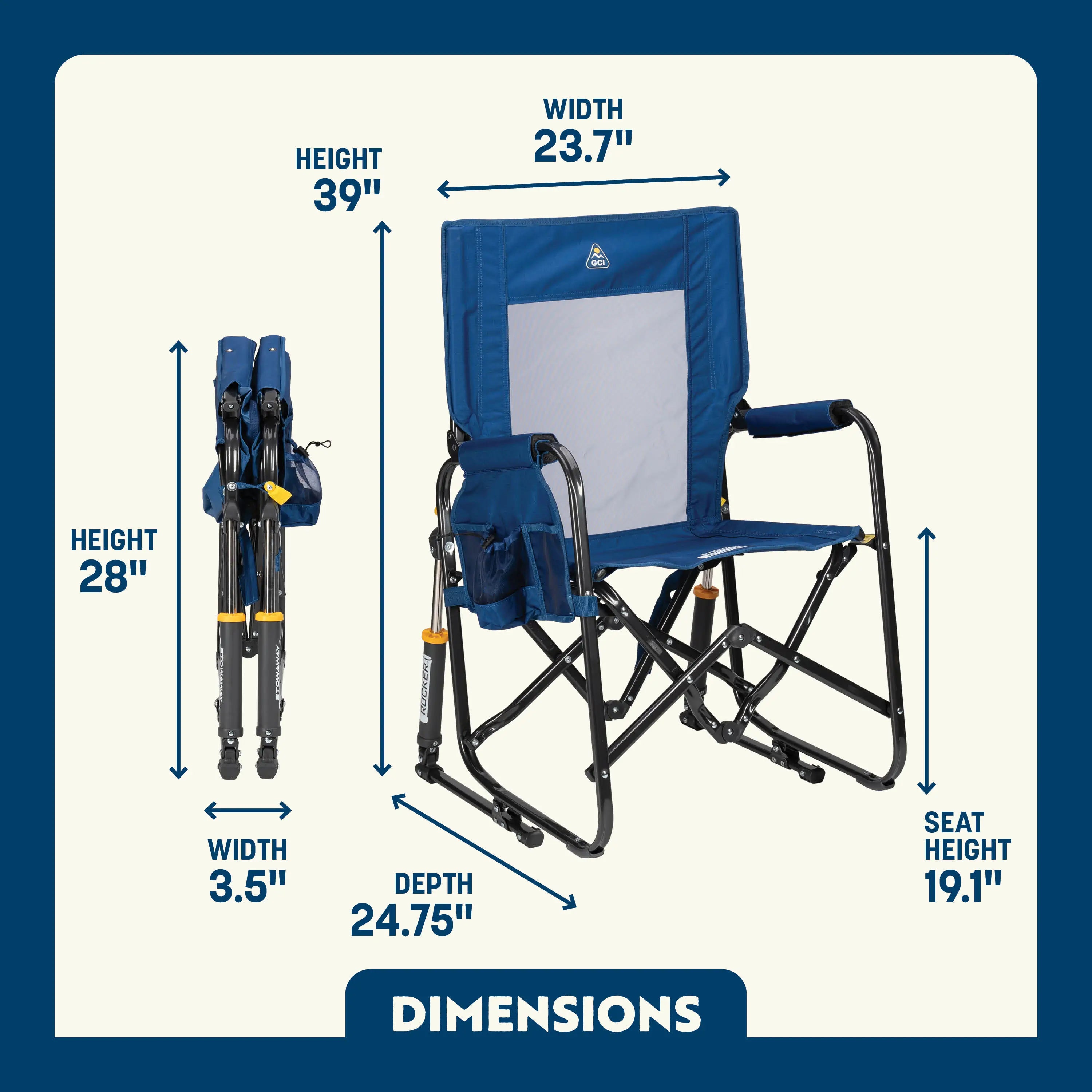 Stowaway Rocker™ Chair