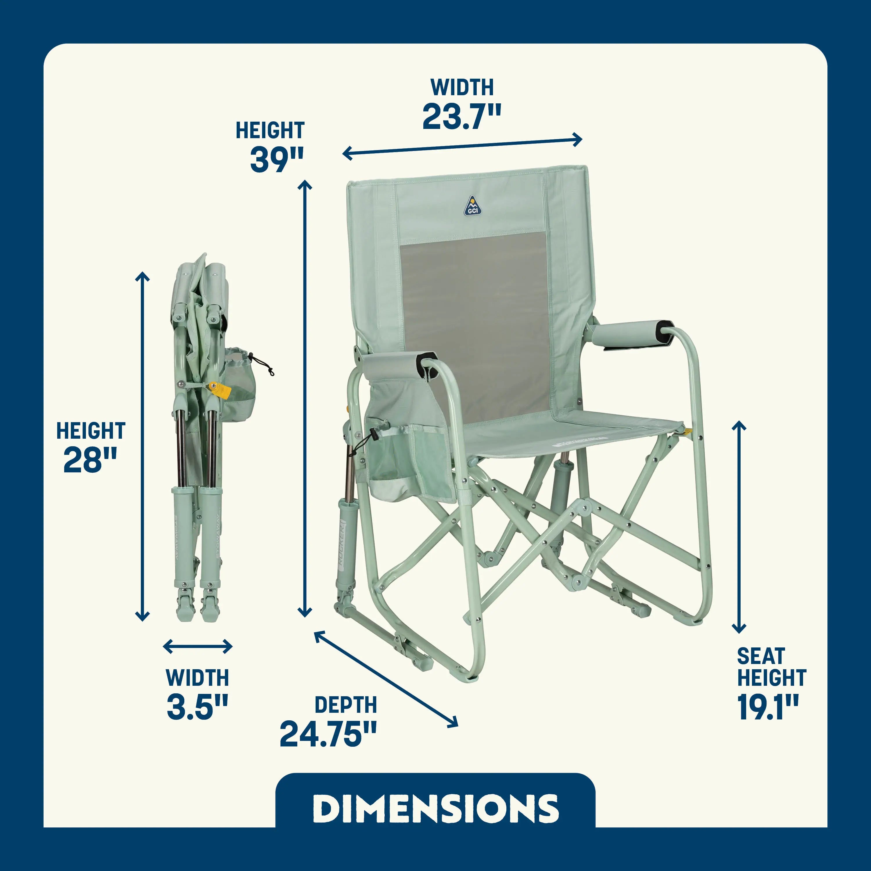 Stowaway Rocker™ Chair