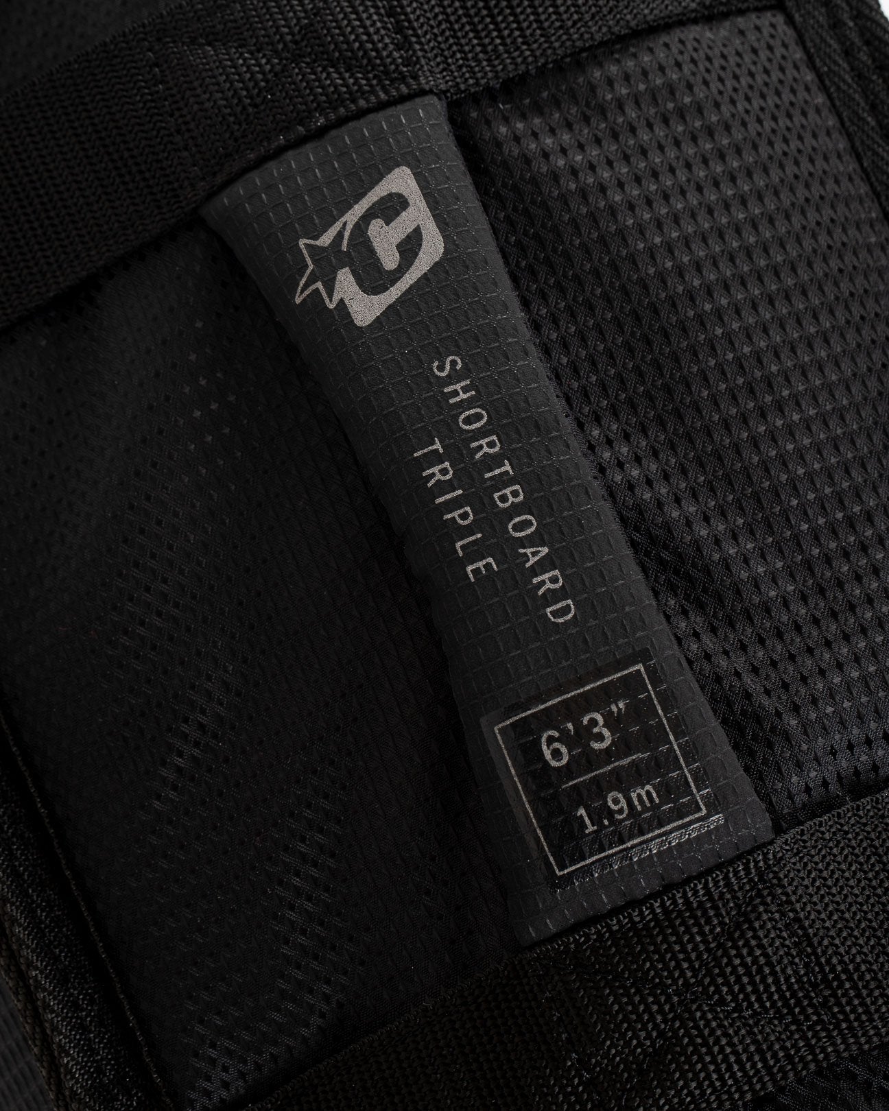 2023 Shortboard Triple Dt2.0 : Black