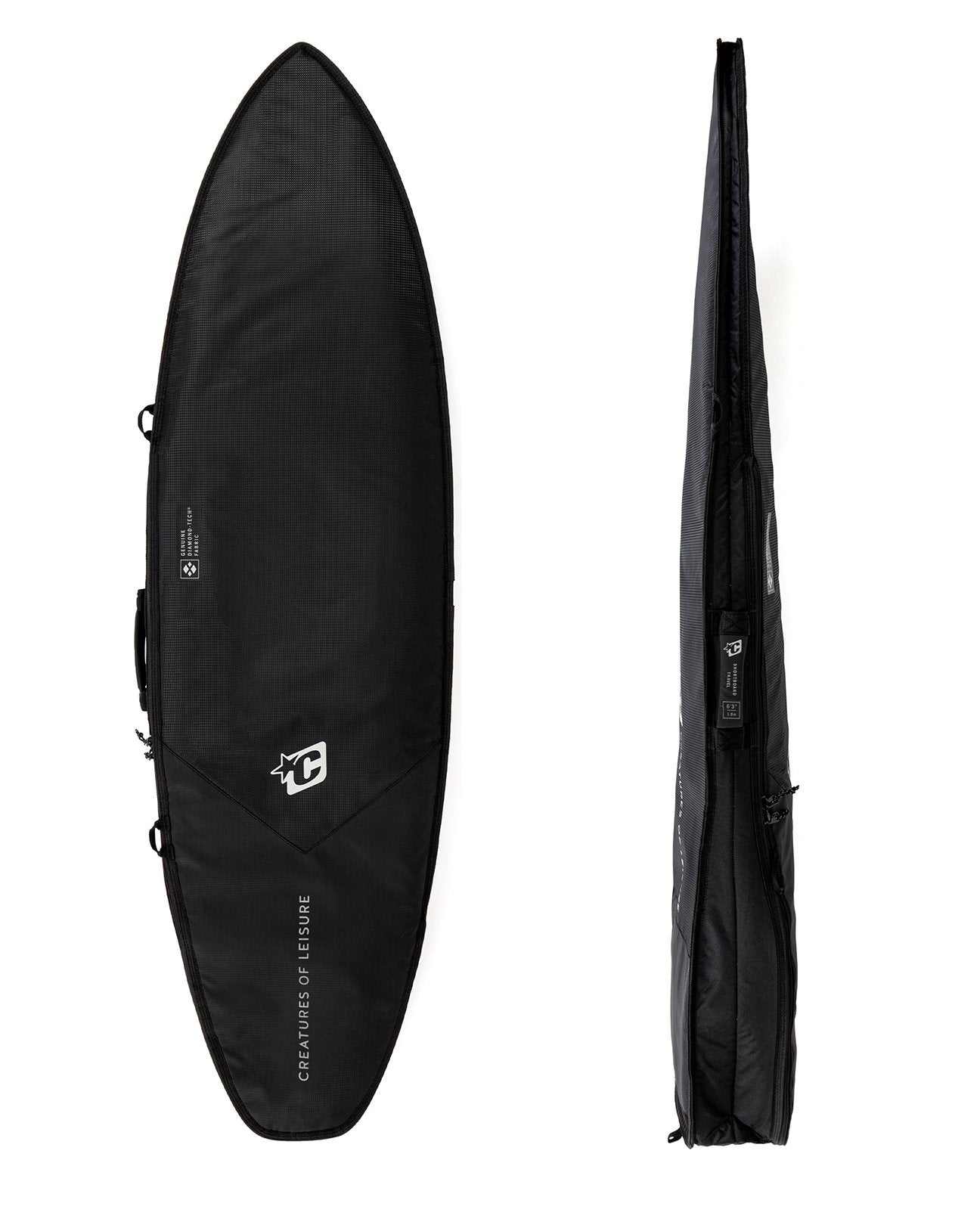 2023 Shortboard Travel Dt2.0 : Black