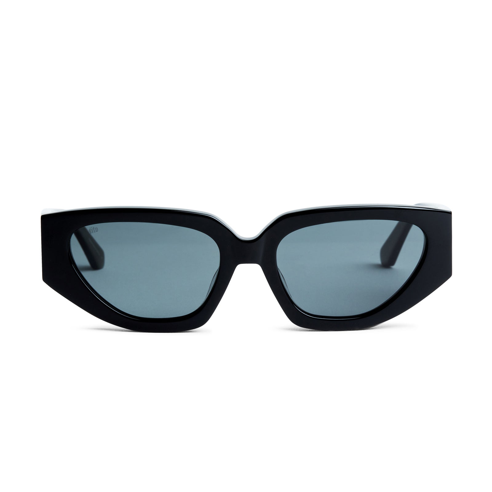 Sito Shades Unisex AXIS Sunglasses - Black / Iron Grey Polar 