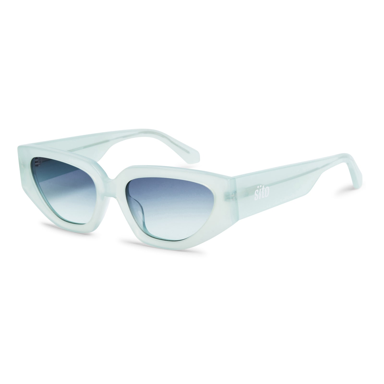 Sito Shades Unisex AXIS Sunglasses - Mercury / Shadow Gradient 