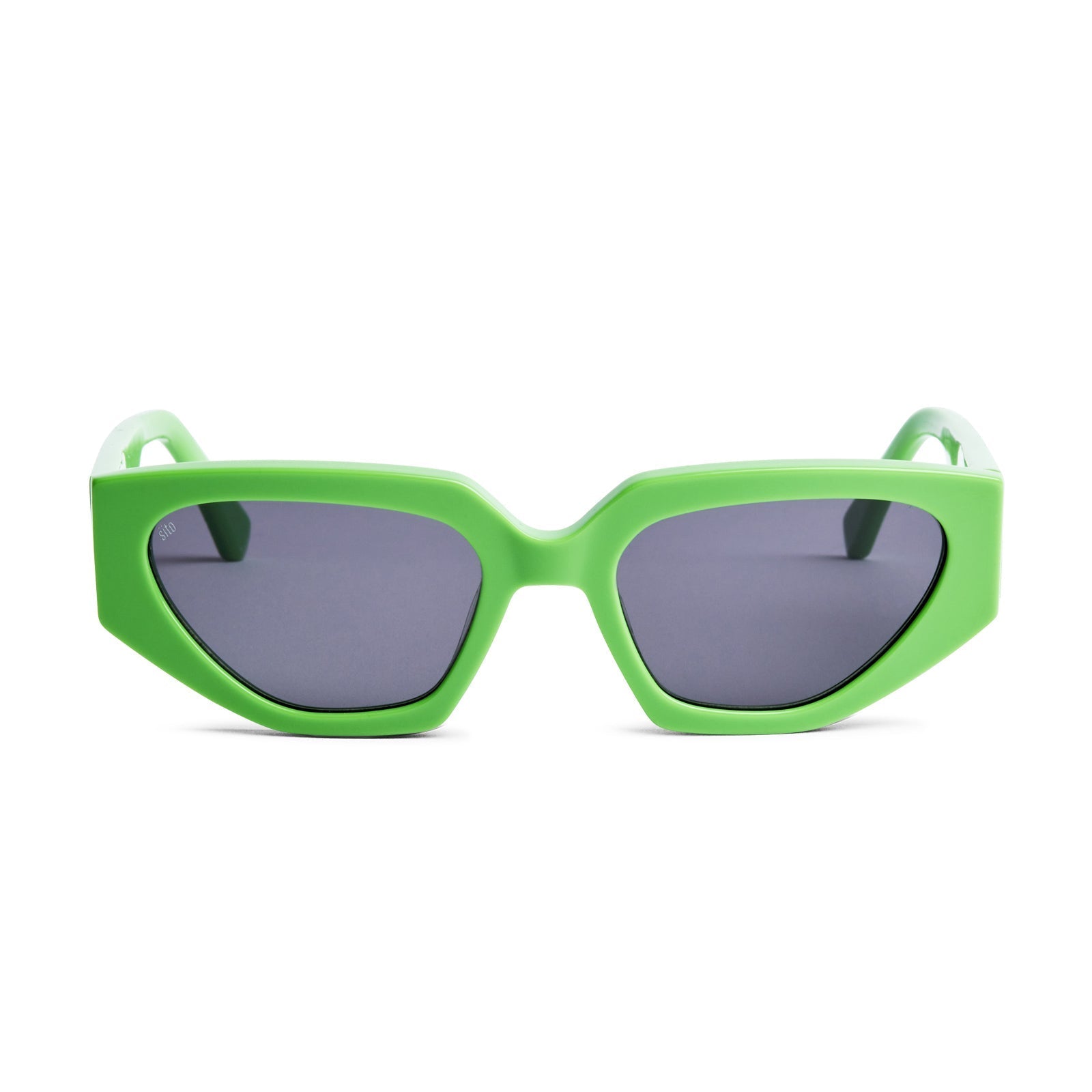 Sito Shades Unisex AXIS Sunglasses - Green Flash / Iron Grey Polar 
