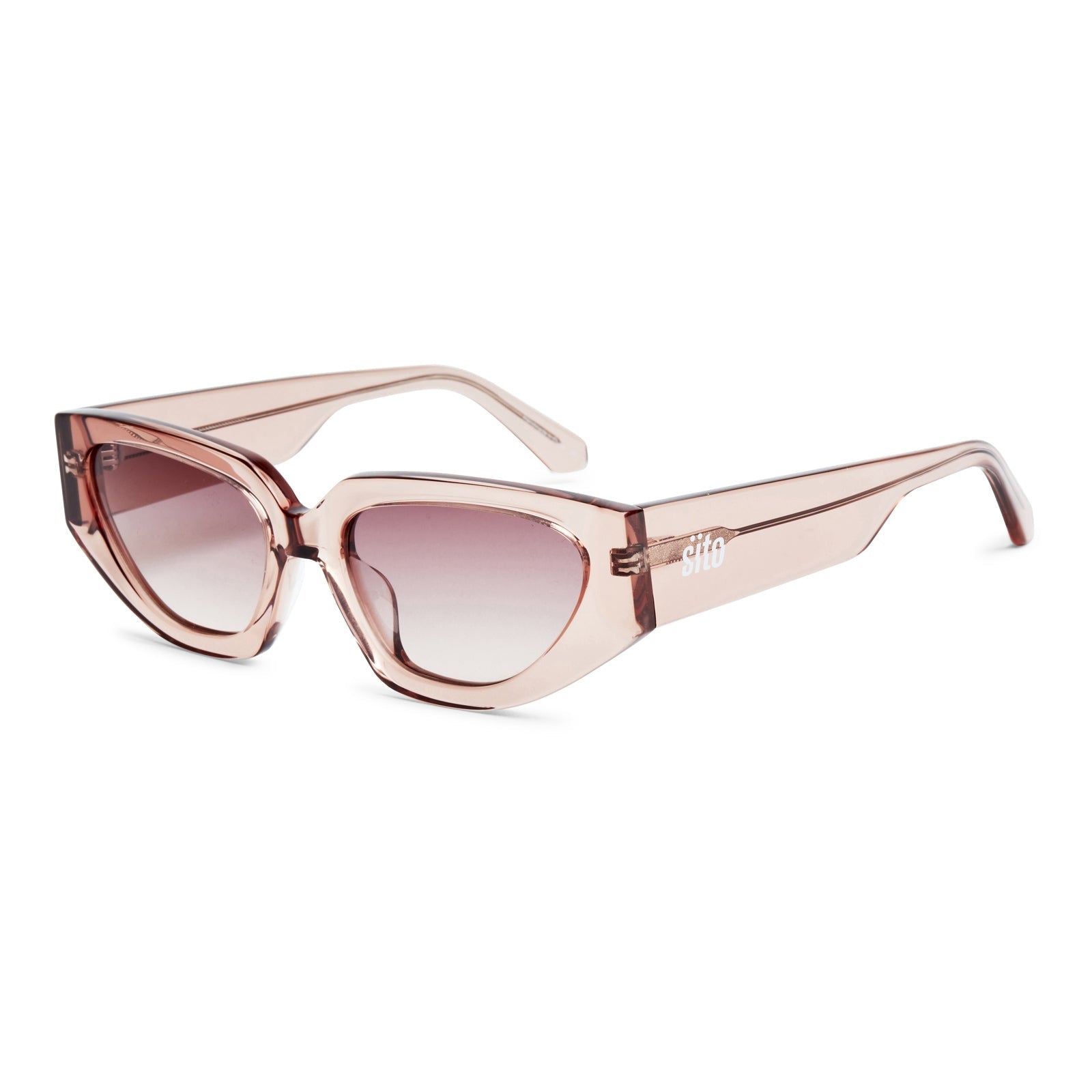 Sito Shades Unisex AXIS Sunglasses - Rosewater / Rose Gradient 