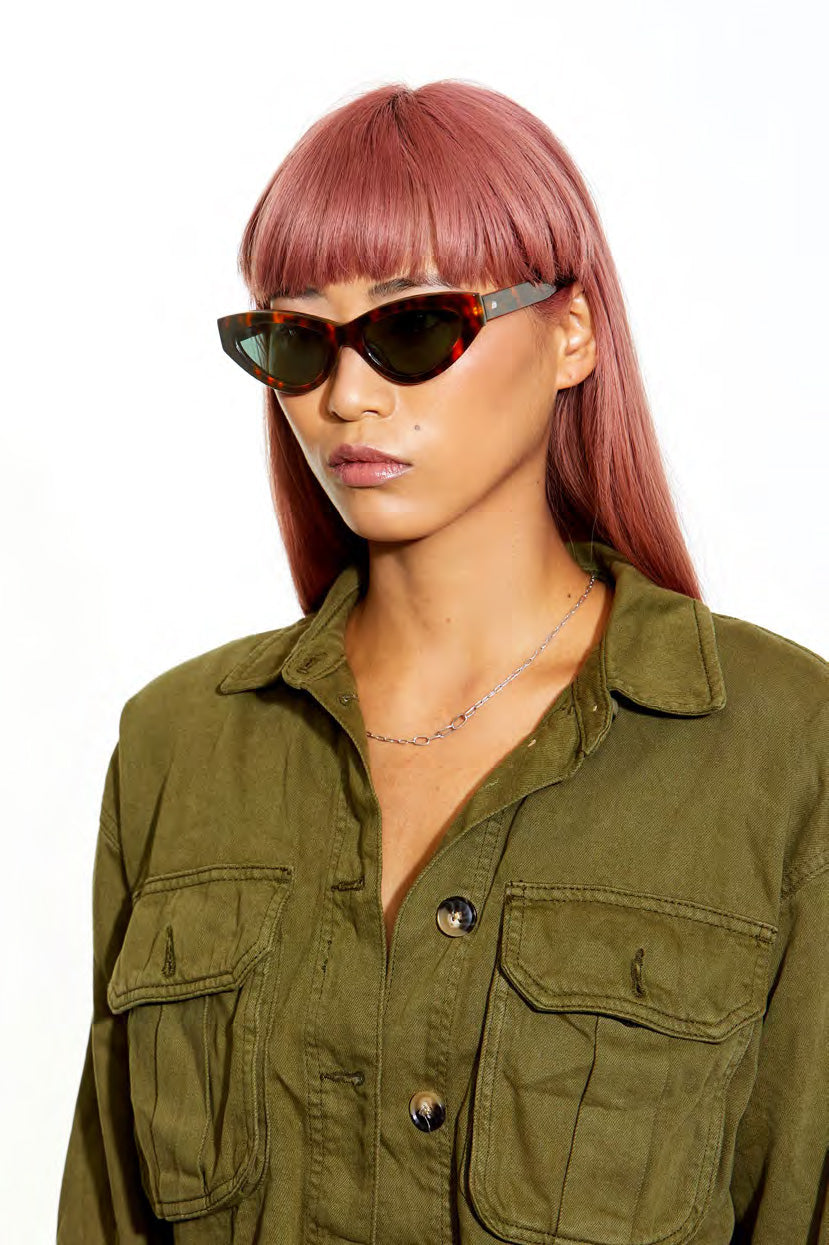 Sito Shades Women's DIRTY EPIC Sunglasses - Honey Tort Polarized 