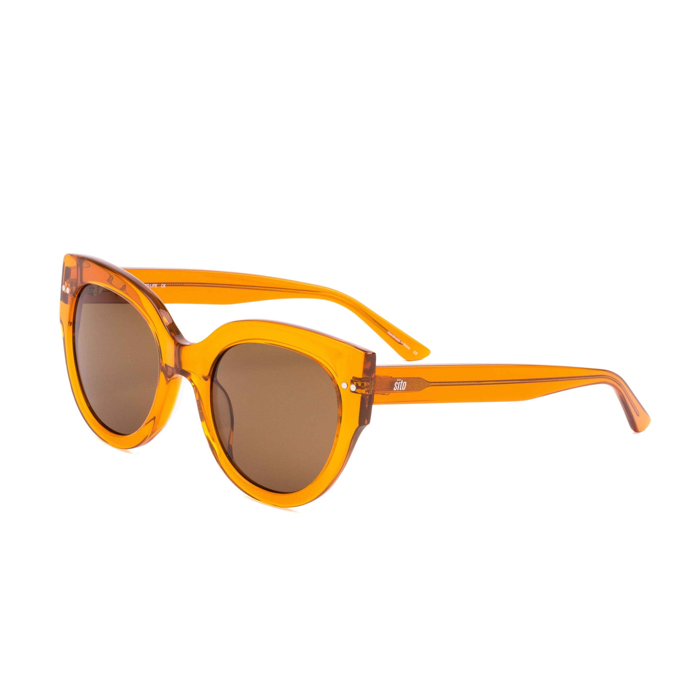 Sito Shades Women's GOOD LIFE Sunglasses - Amber Polarized 
