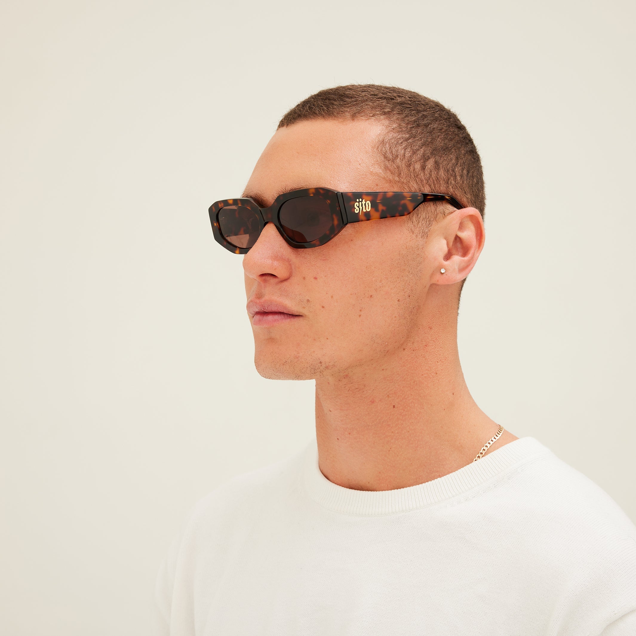 Sito Shades Unisex JUICY Sunglasses - Honey Tort / Brown Polar 