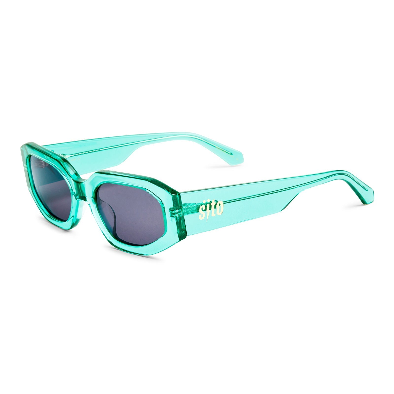 Sito Shades Unisex JUICY Sunglasses - Appletini / Iron Grey Polar 