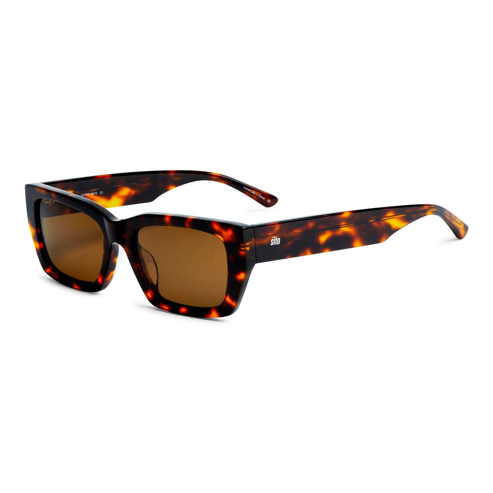 Sito Shades Unisex OUTER LIMITS Sunglasses - Honey Tort Polarized 
