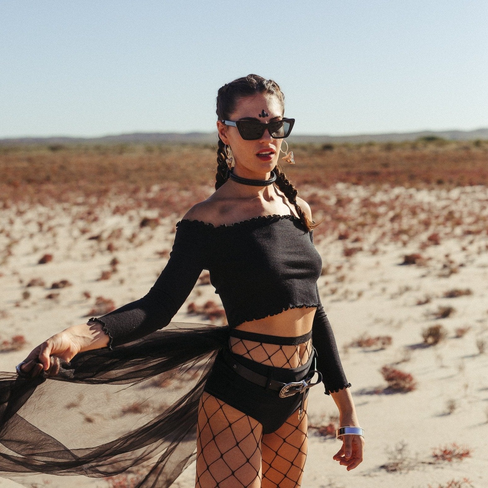 Sito Shades Unisex WONDERLAND Sunglasses - Black Polarized 