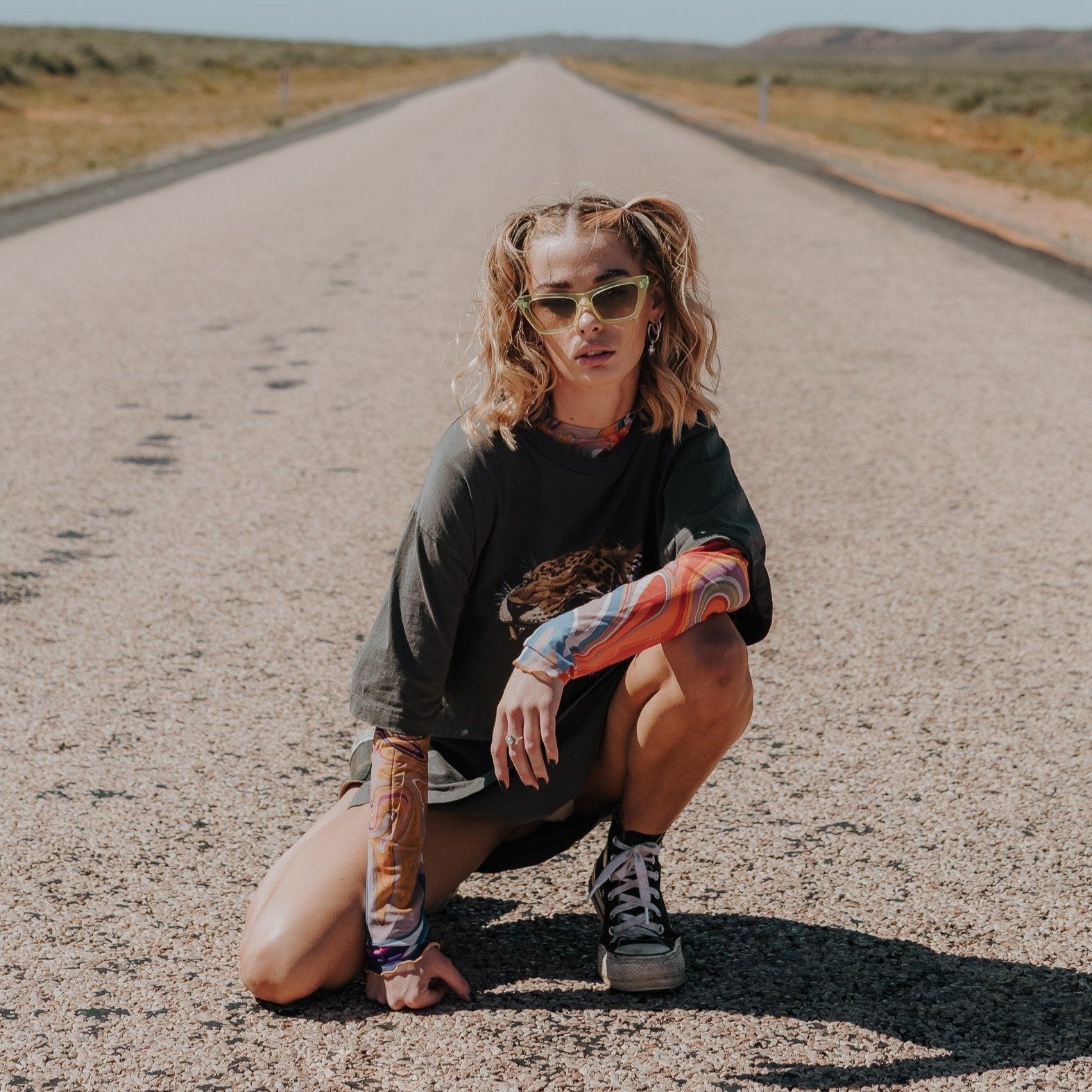 Sito Shades Unisex WONDERLAND Sunglasses - Limeade 