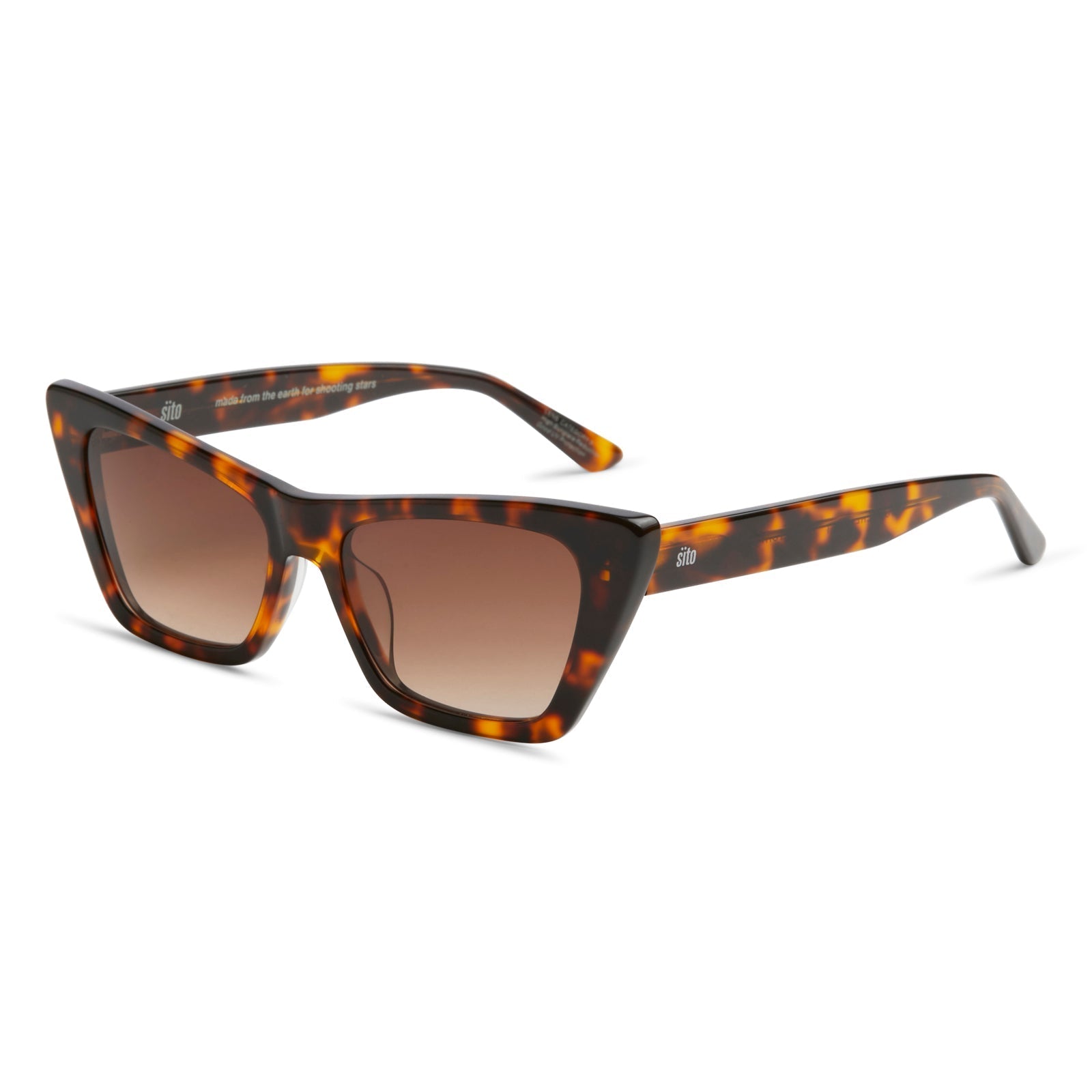 Sito Shades Unisex WONDERLAND Sunglasses - Honey Tort / Brown Polarized 