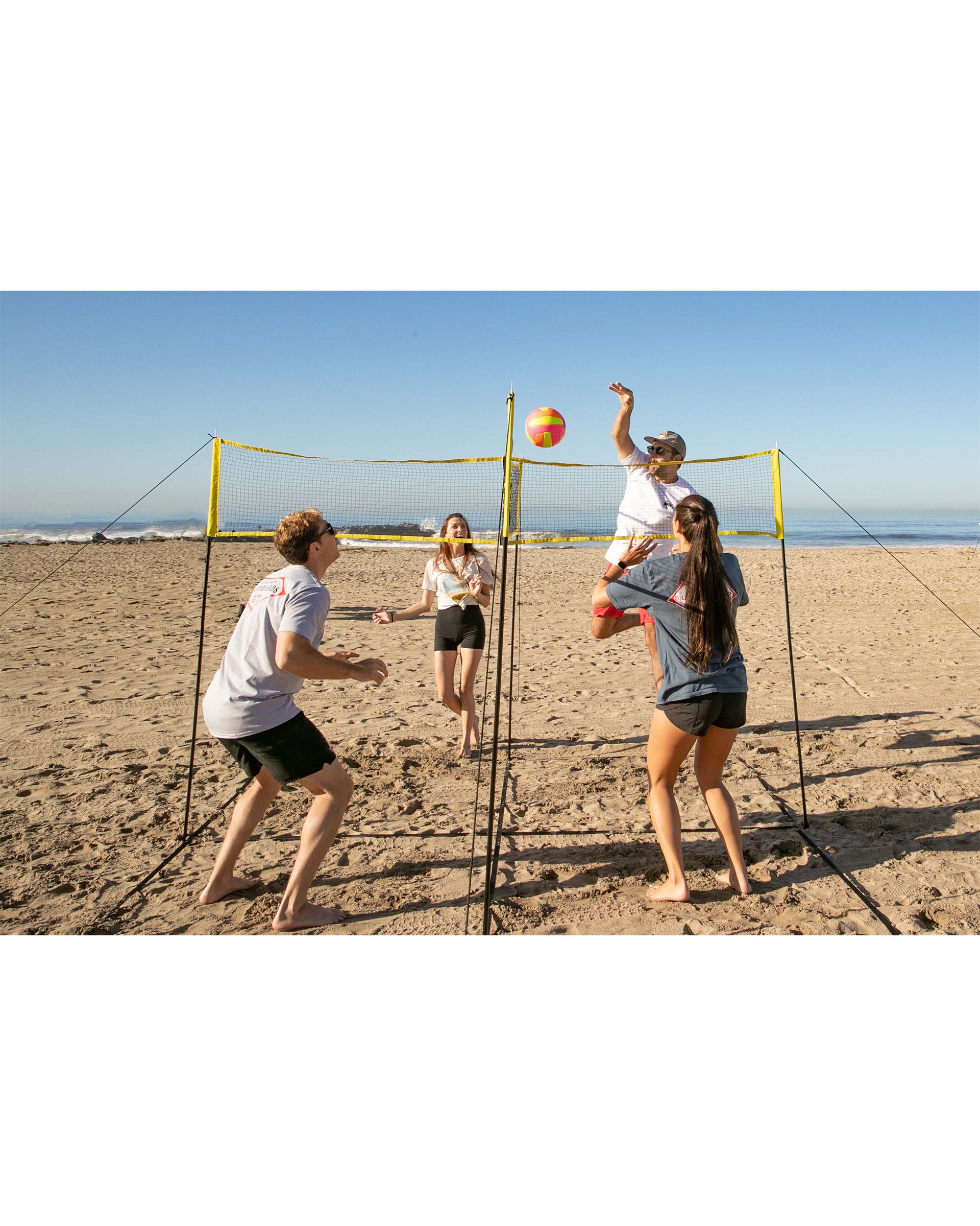 VolleyCross Volleyball x Foursquare Game