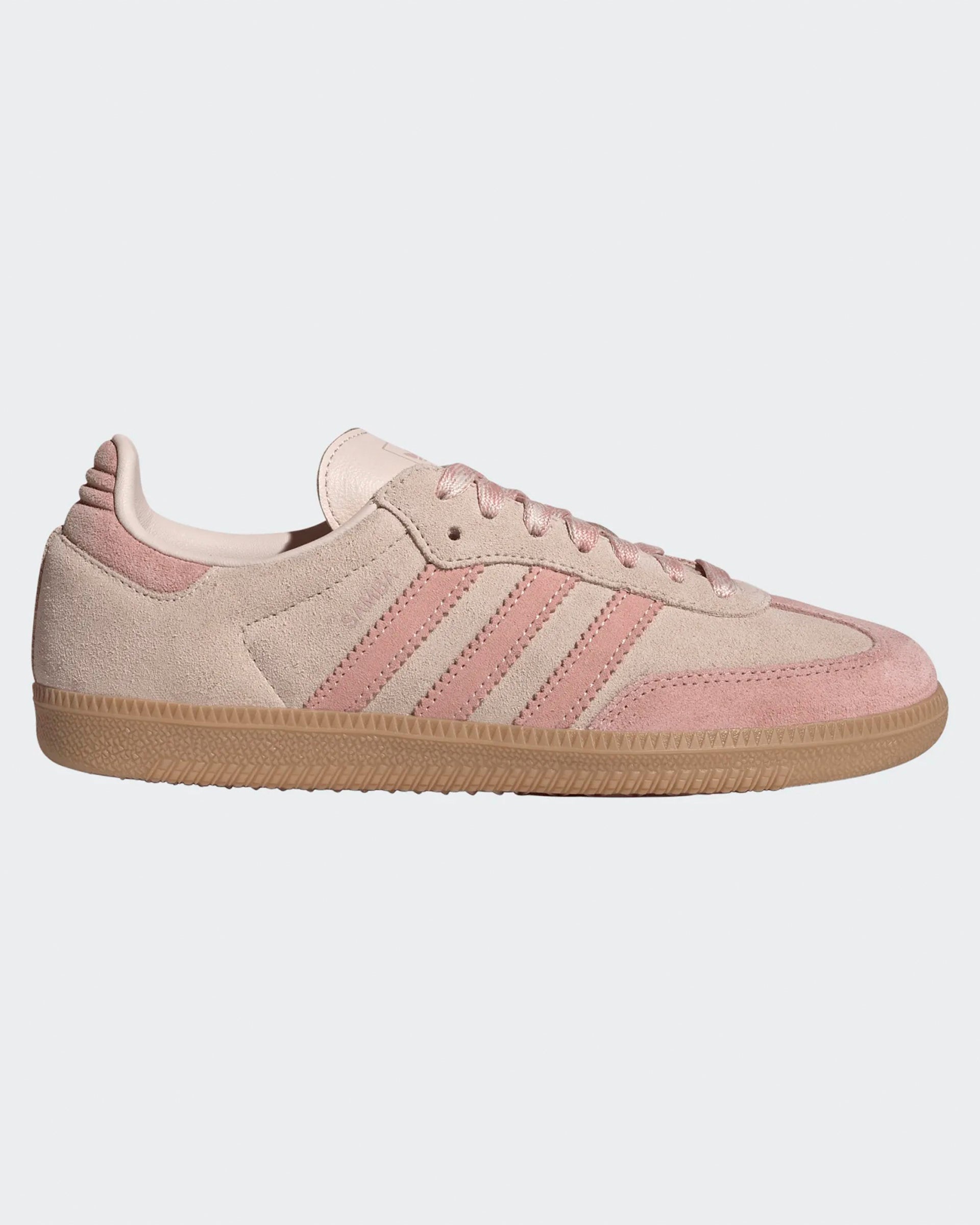 Adidas Women's Samba OG Shoes - Wonder Quartz/Wonder Mauve/Gum