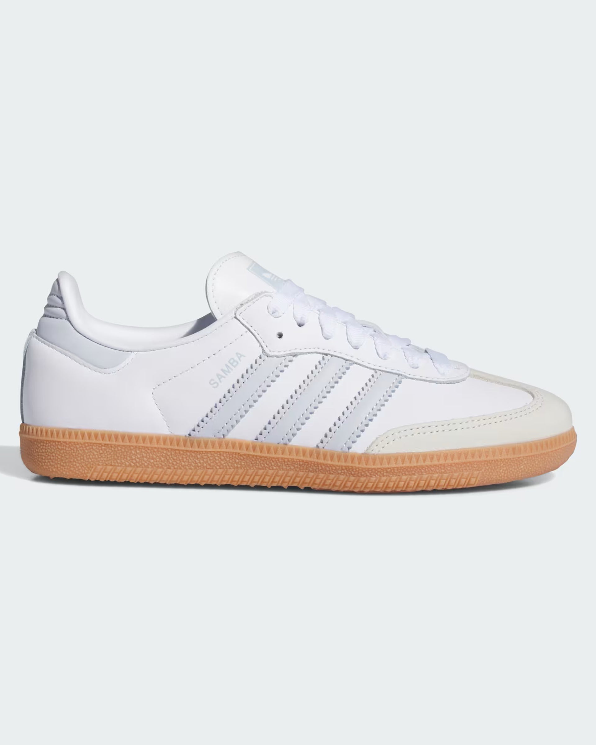 Adidas Women's Samba OG Shoes - Cloud White/Halo Blue/Off White