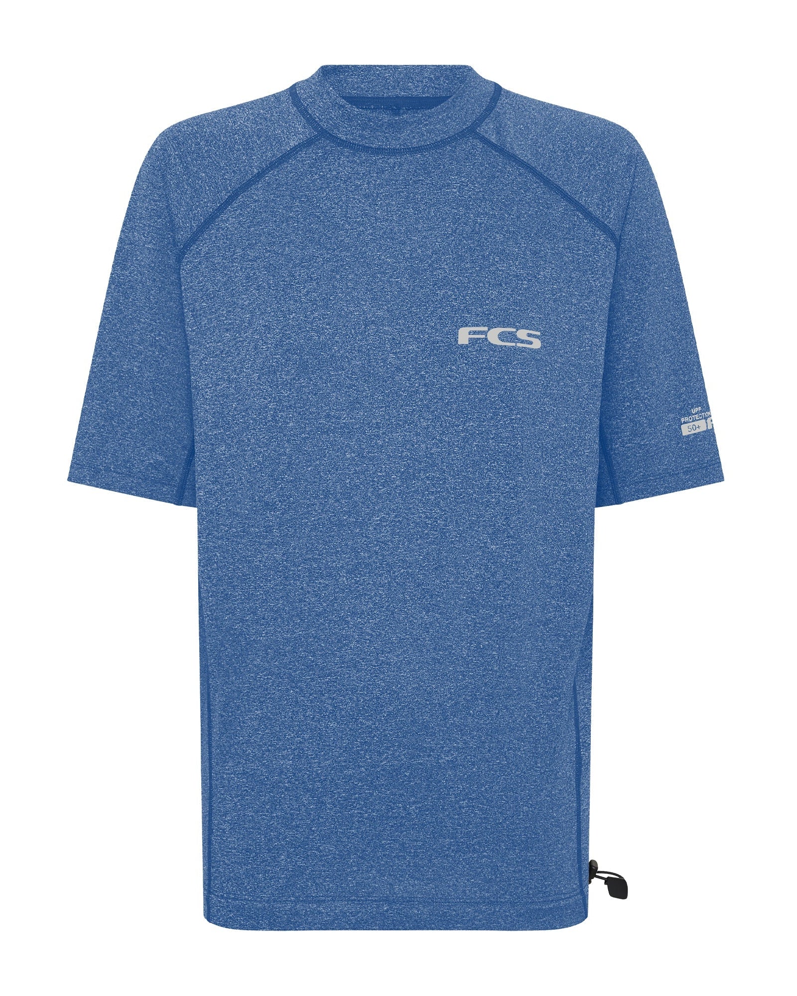Essential Short Sleeve Rash Vest- Tranquil Blue