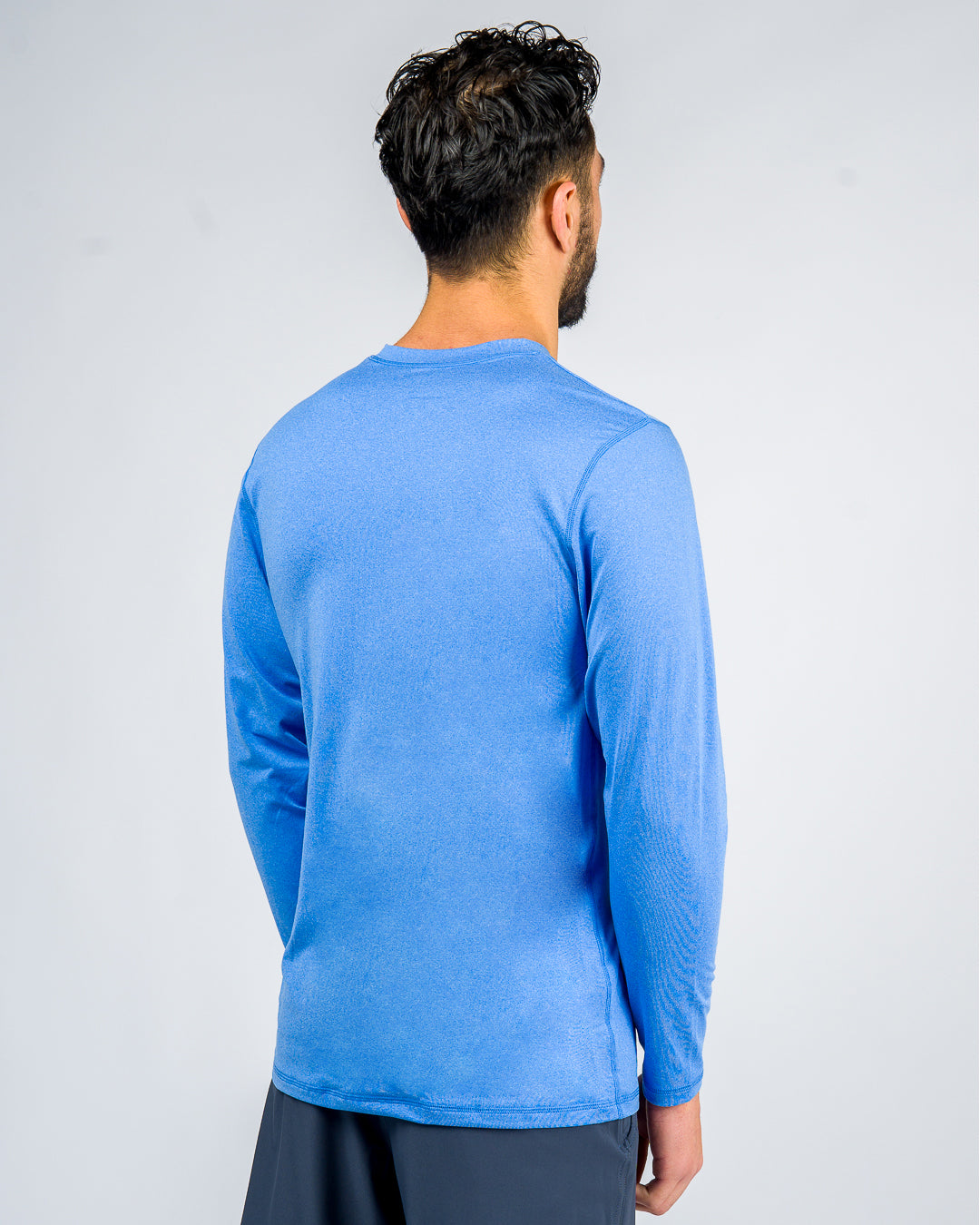 Antix L/S Tee - Heather Blue