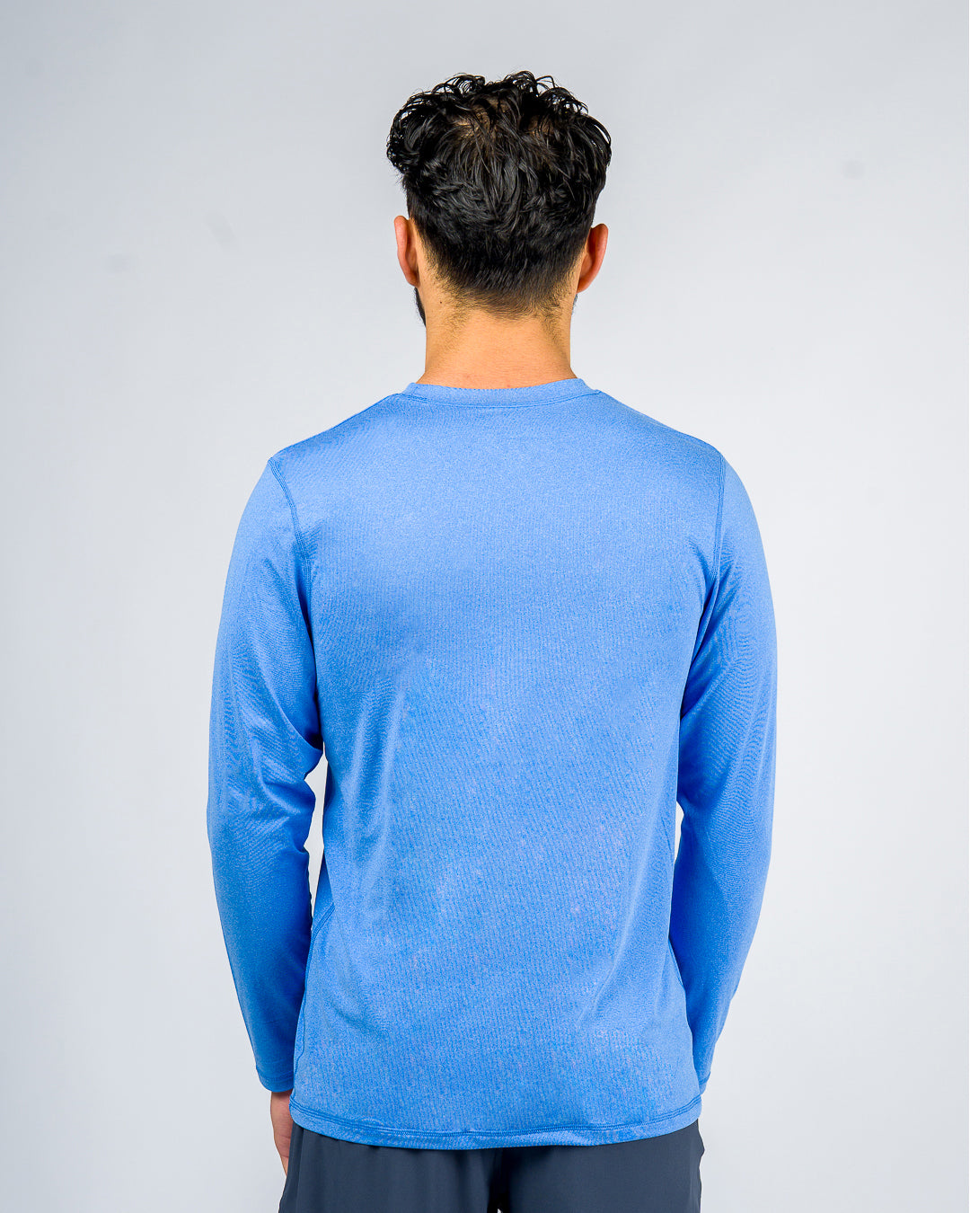 Antix L/S Tee - Heather Blue