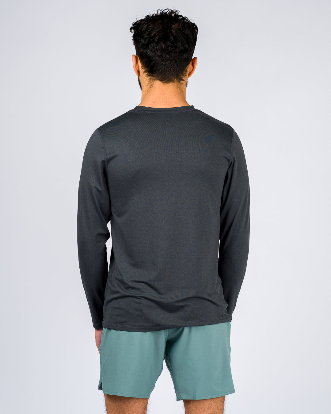 Antix L/S Tee - Heather Charcoal