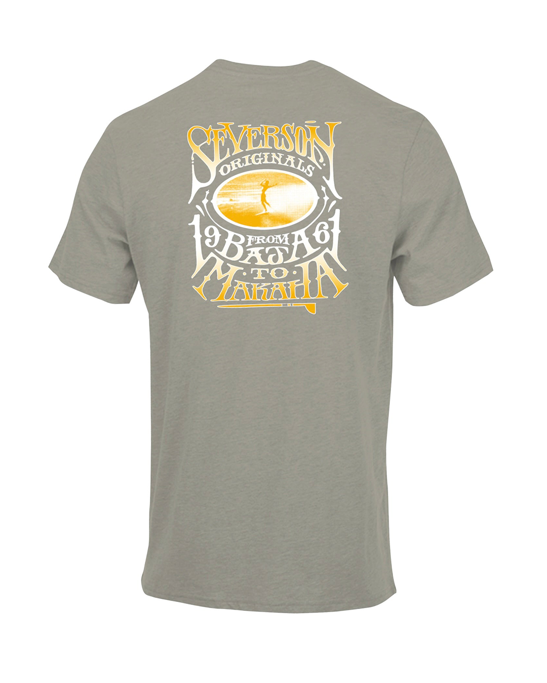 Severson Originals Men's Avalon Short Sleeve T-Shirt-Pigment Cement