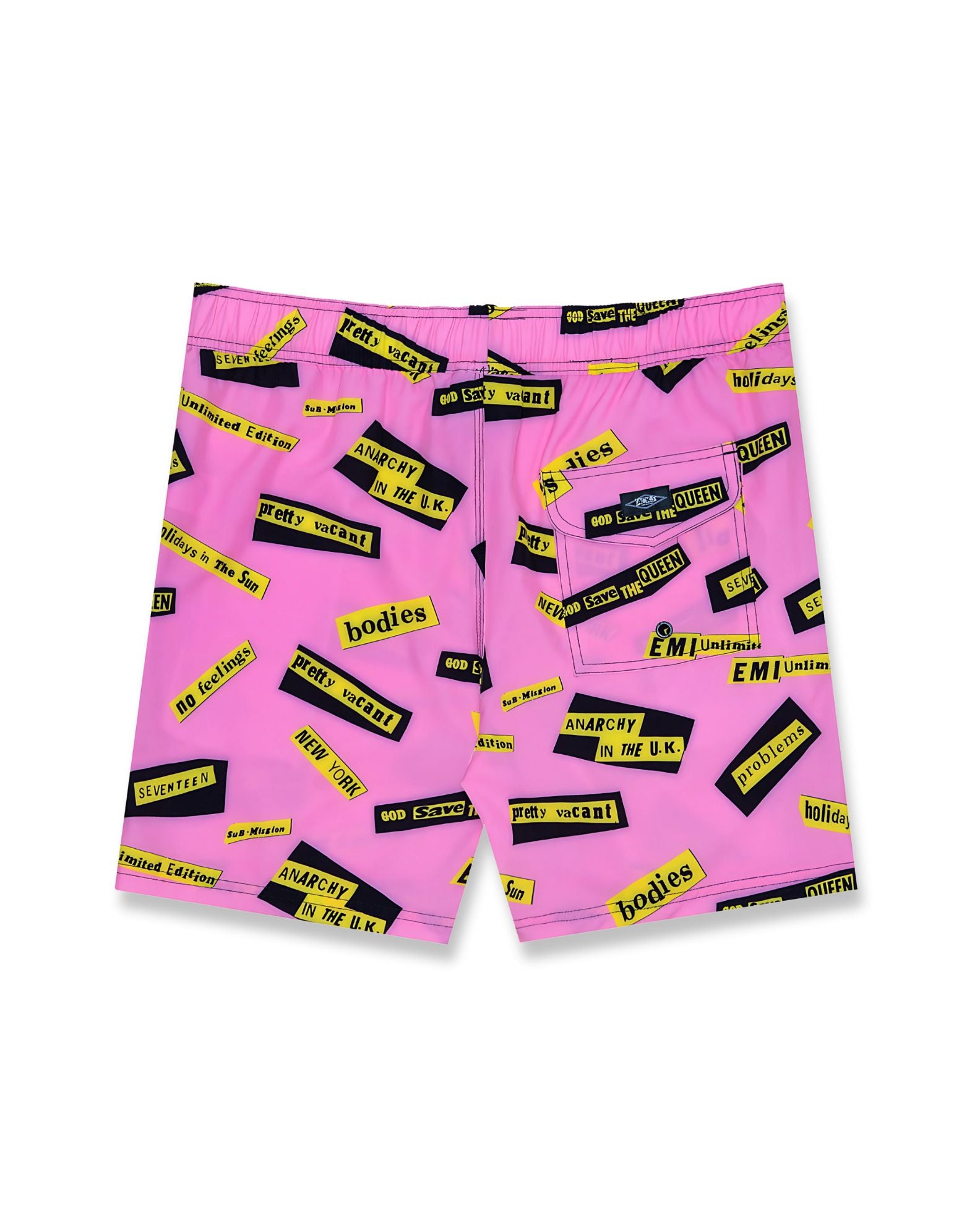 Sex Pistols 17" Album Boardshorts