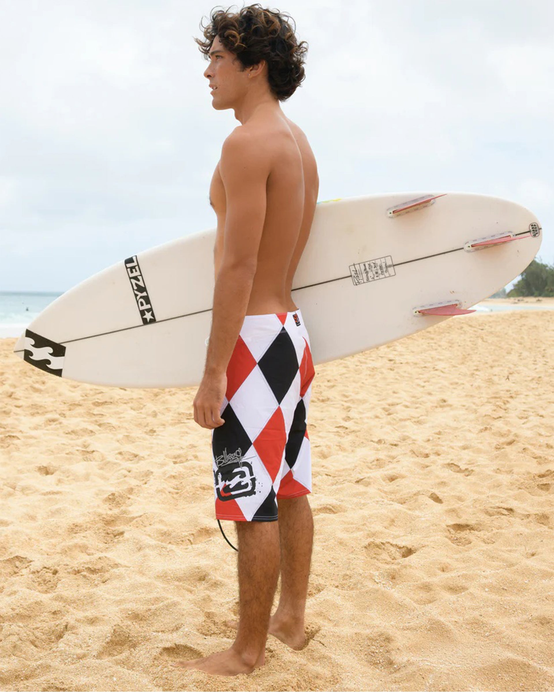 Billabong A.I. Diamonds Pro Boardshorts - True Red