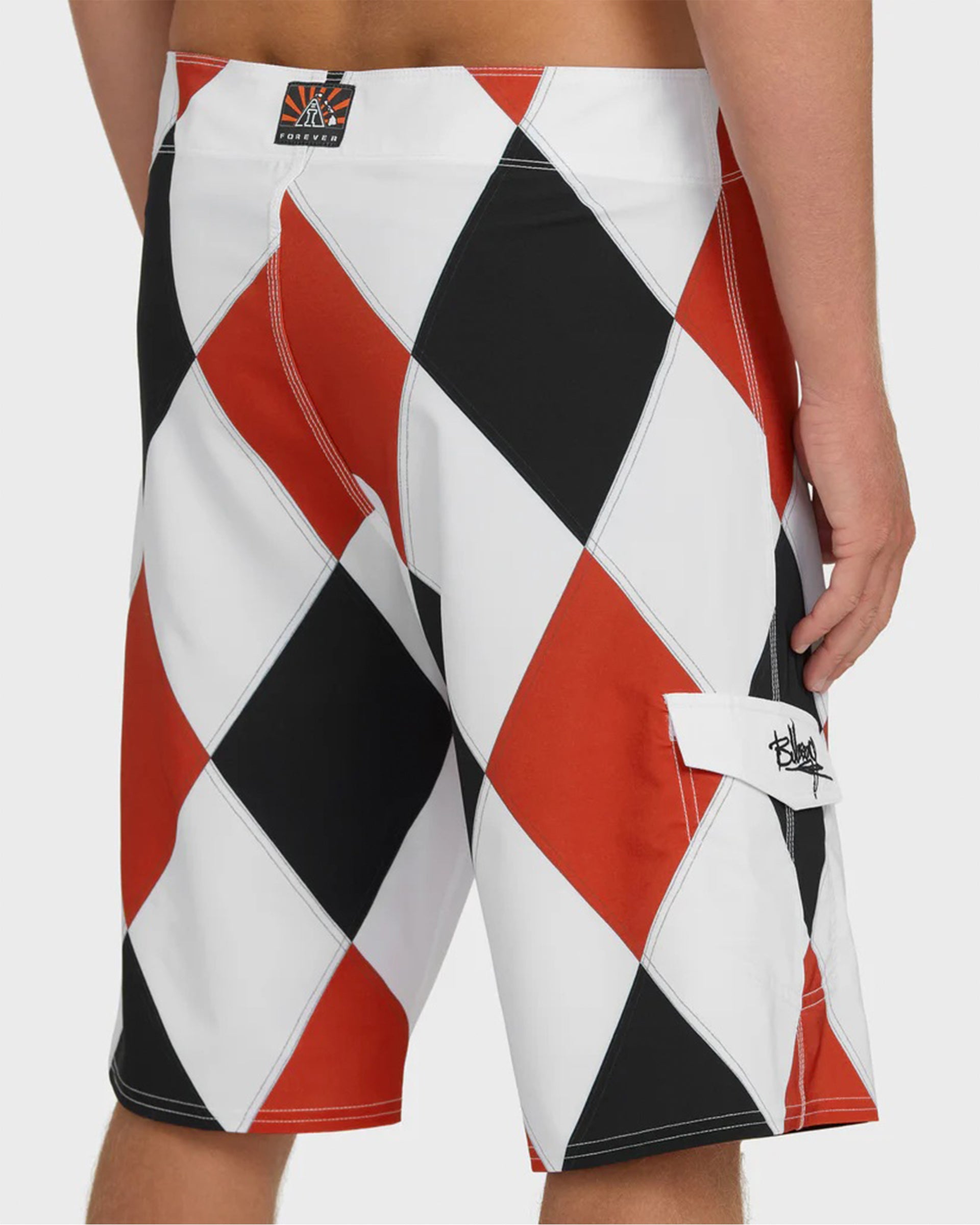 Billabong A.I. Diamonds Pro Boardshorts - True Red