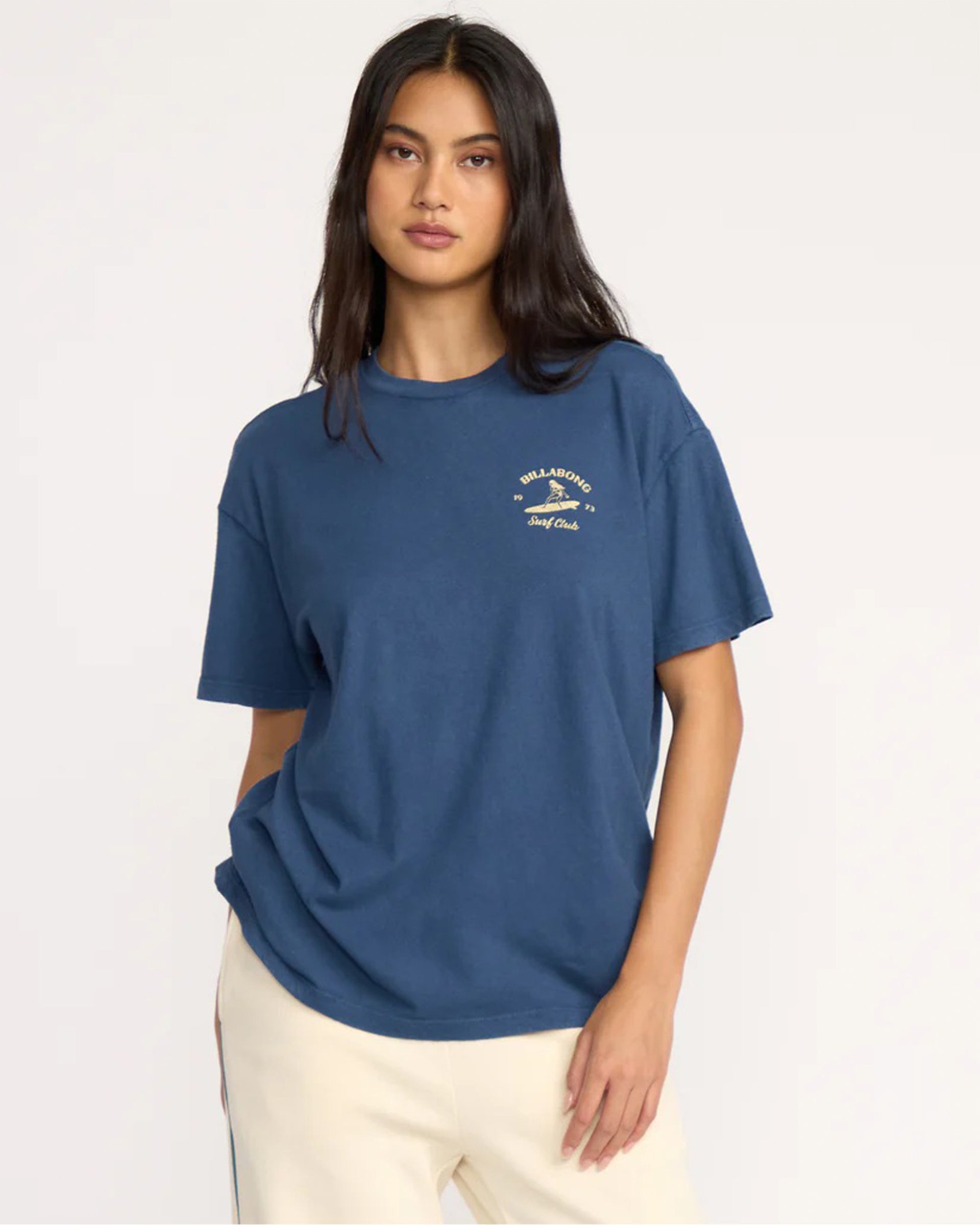 Billabong Catch Feelings Short Sleeve T-Shirt - Navy