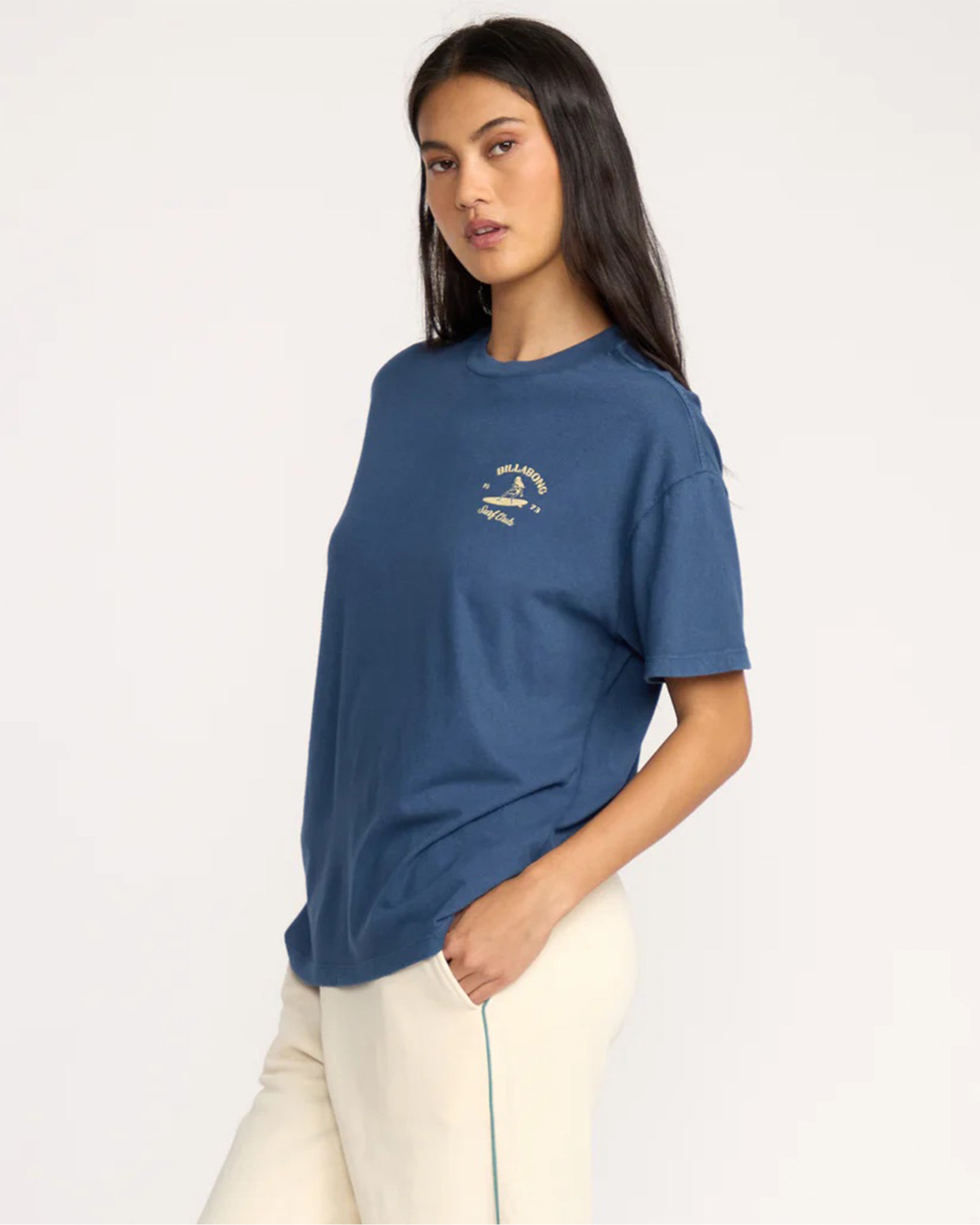 Billabong Catch Feelings Short Sleeve T-Shirt - Navy