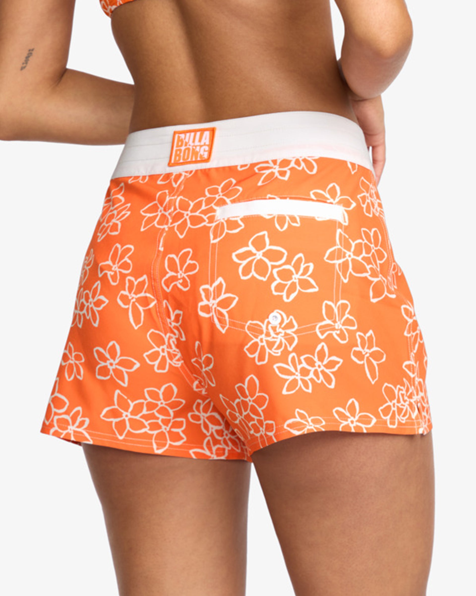 Josie Have It All Boardshort - Orange Pop