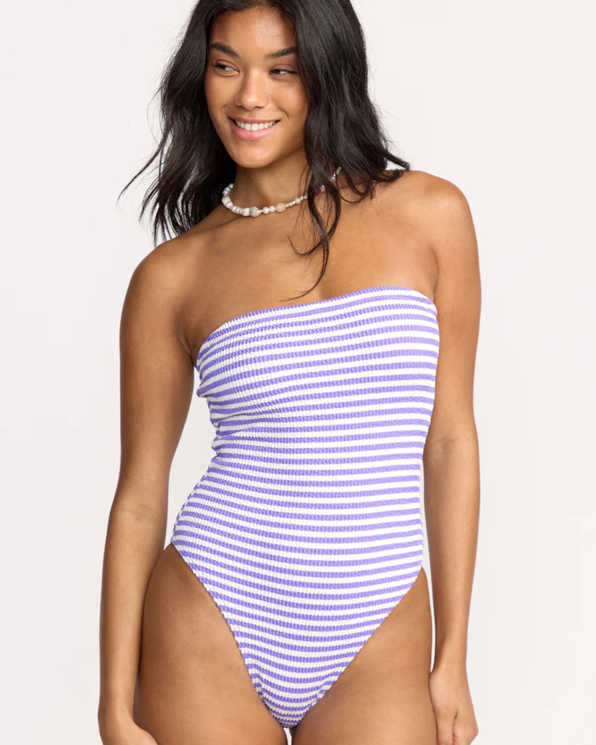 Billabong Women's Josie Summer Hi Tully One-Piece - Purple Punch