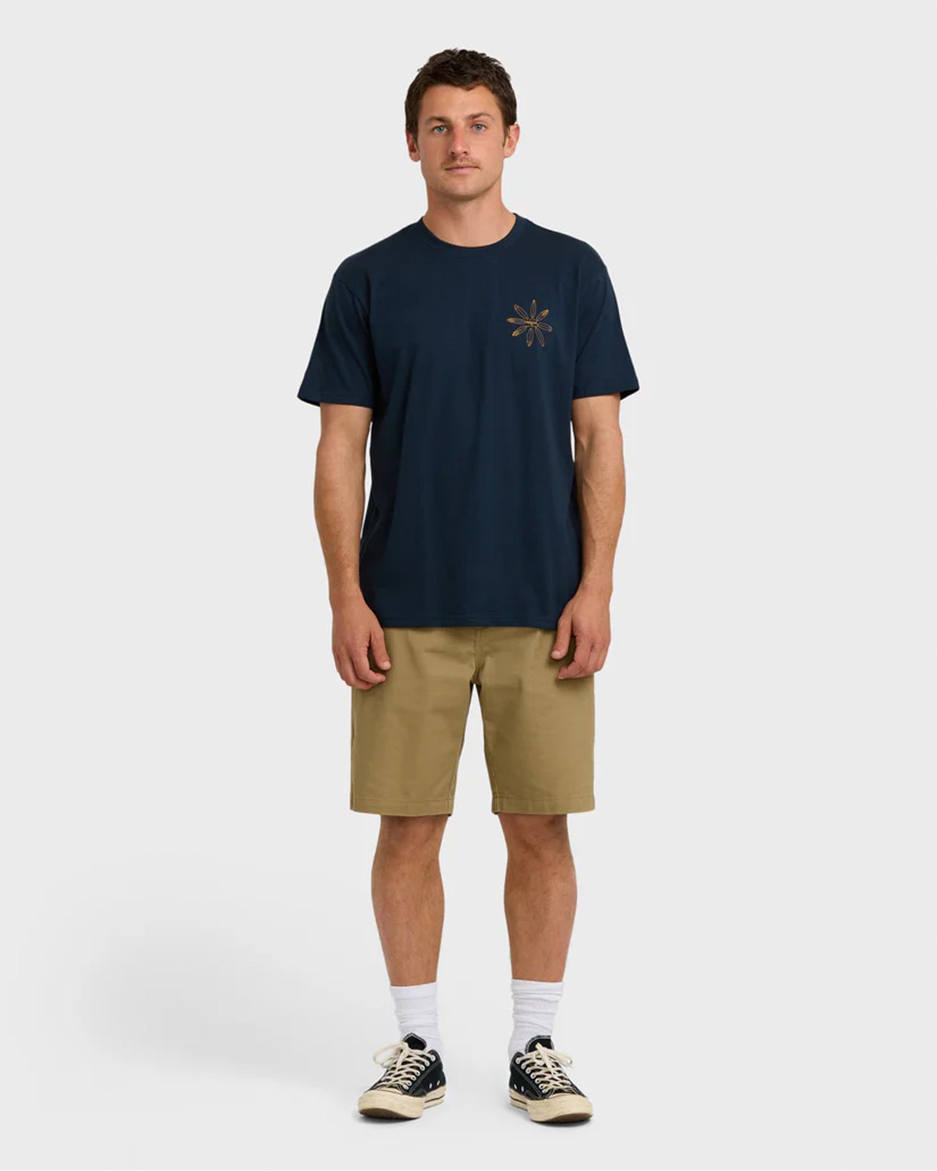 Billabong Quiver Premium Short Sleeve T-Shirt - Navy