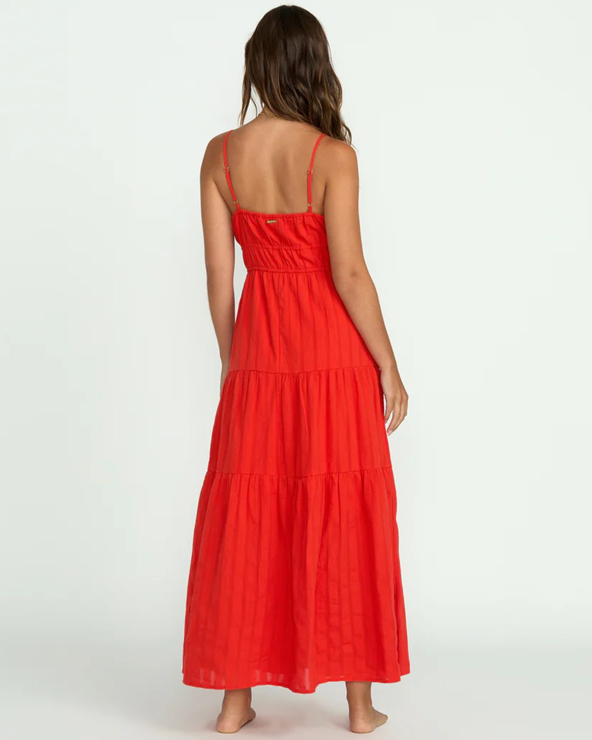 Billabong Women's Red Aloha Maxi Dress - Red Aloha