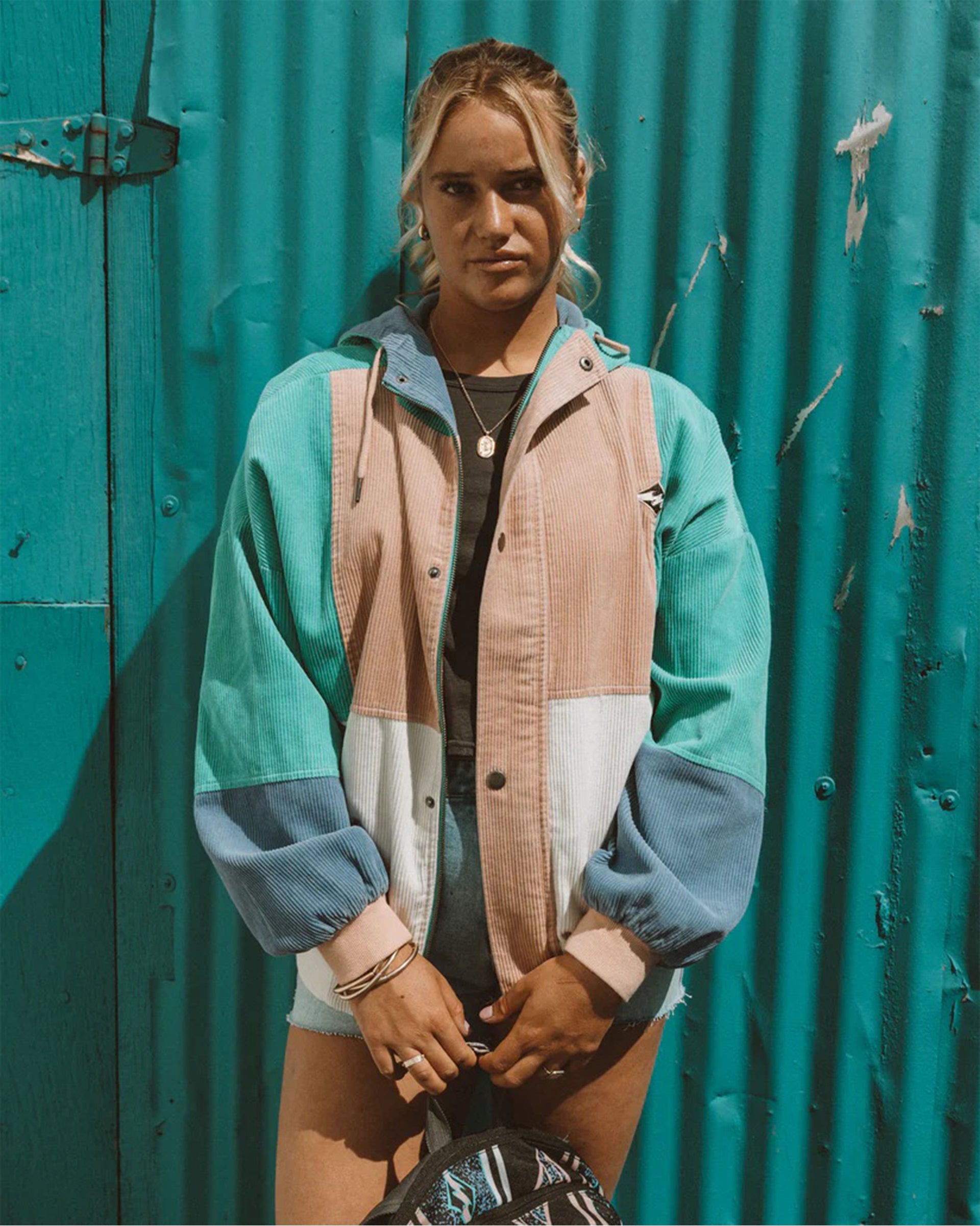 Billabong Women's Set The Tone Jacket - Aqua Haze