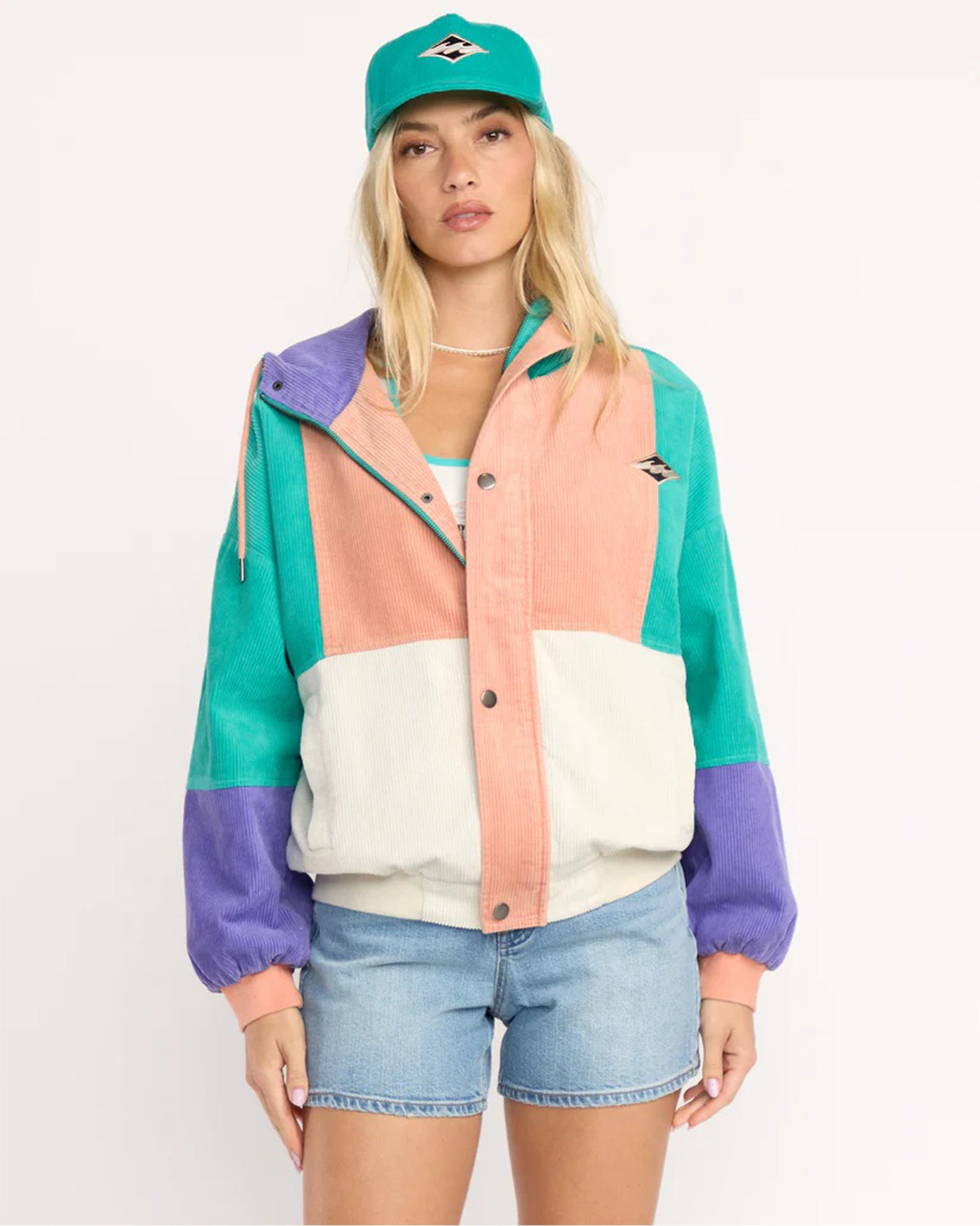 Billabong Women's Set The Tone Jacket - Aqua Haze