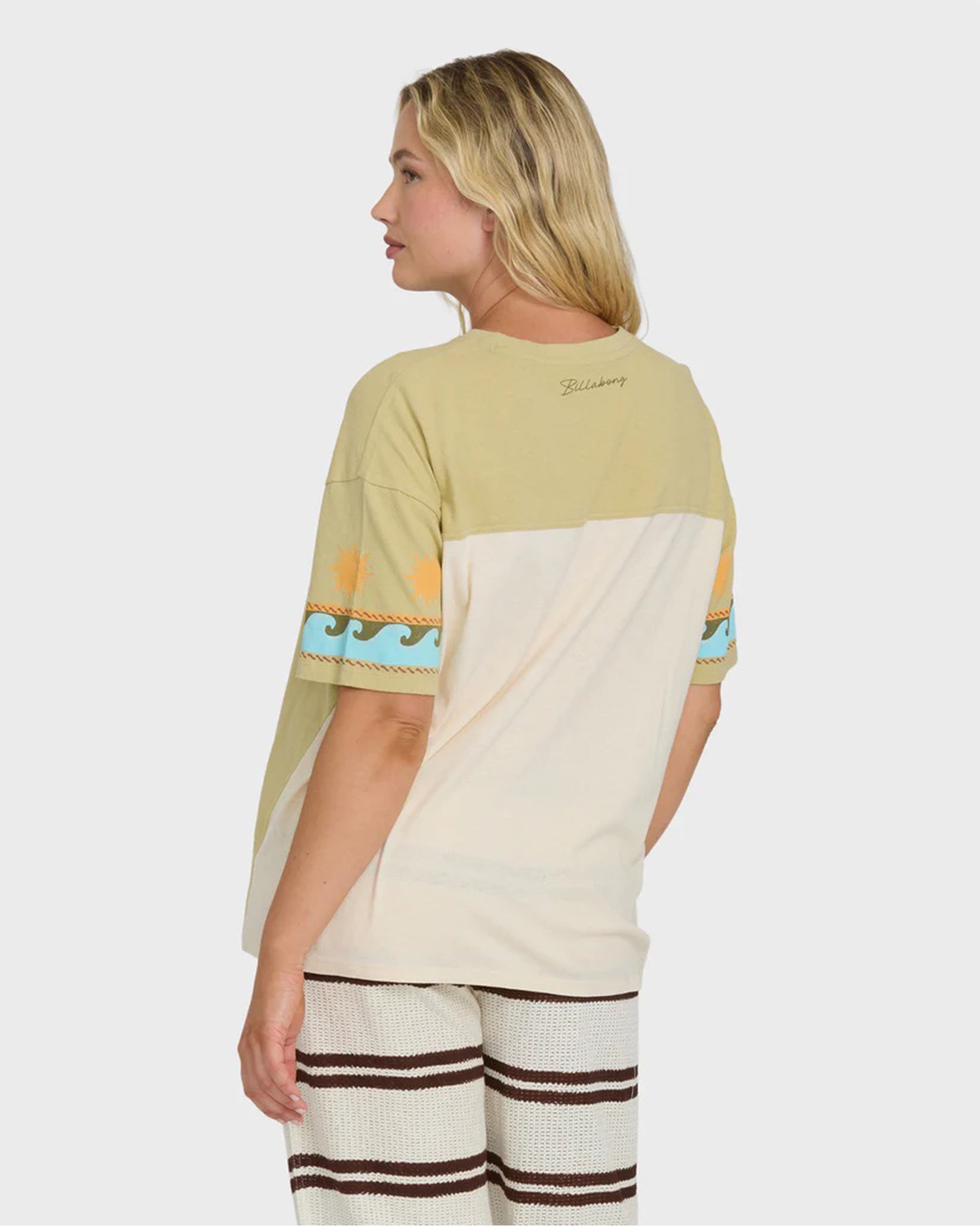 Split Palm S/S T-Shirt - White Cap