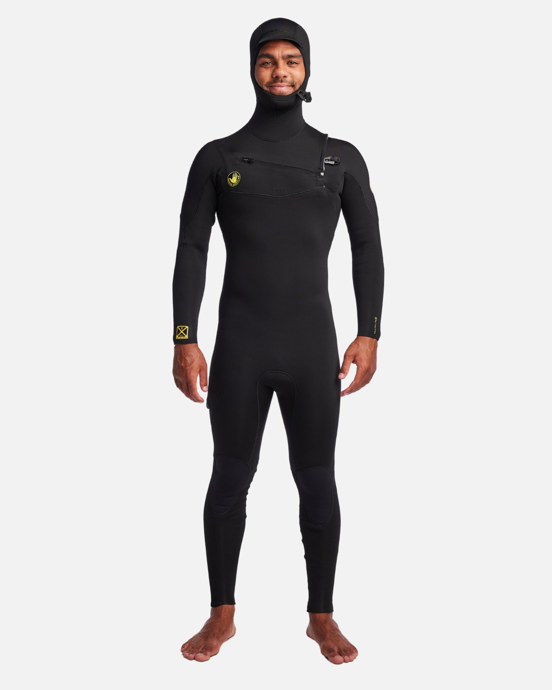 Body Glove Men's Gold Cell Hooded Chest Zip 4/3mm Fullsuit