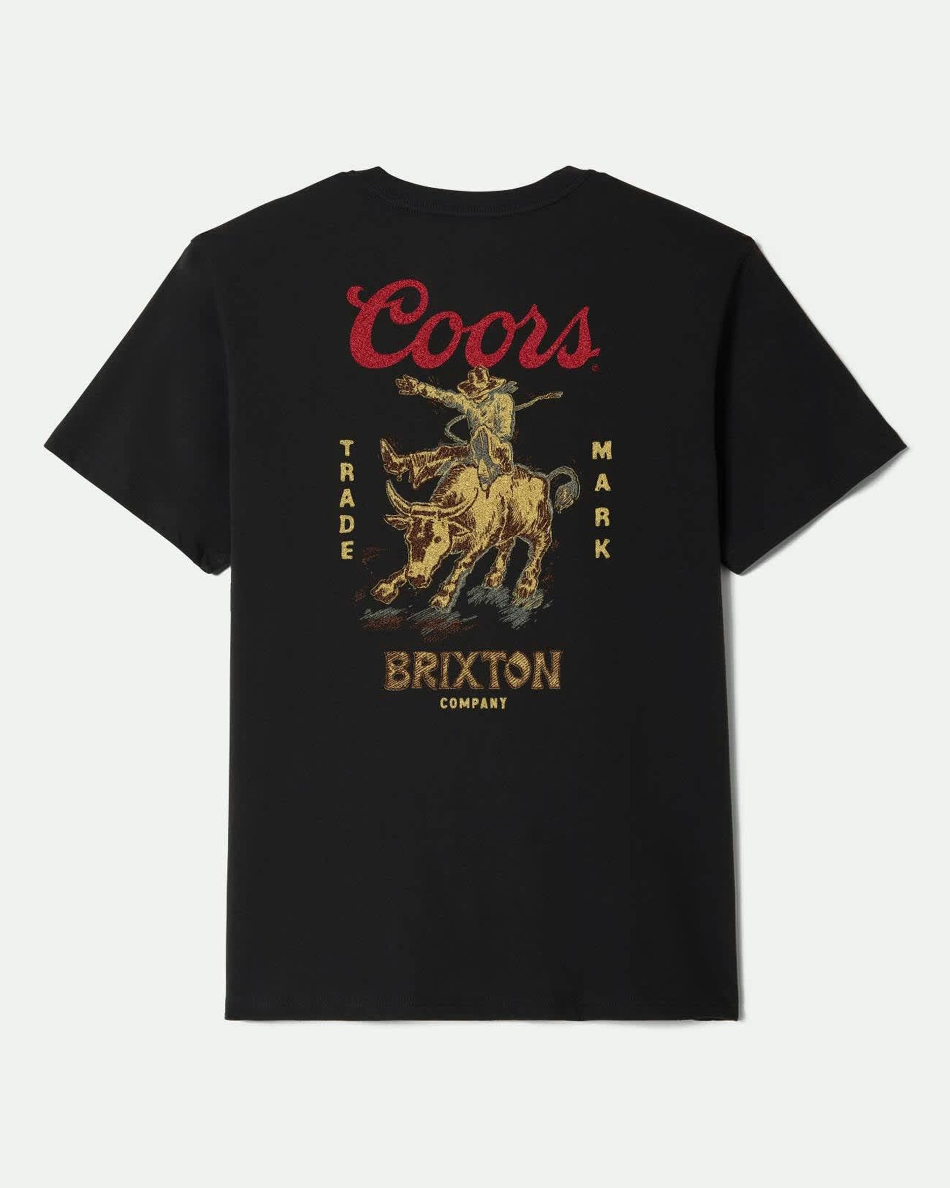 Brixton Coors Bound Short Sleeve Standard T-Shirt - Black
