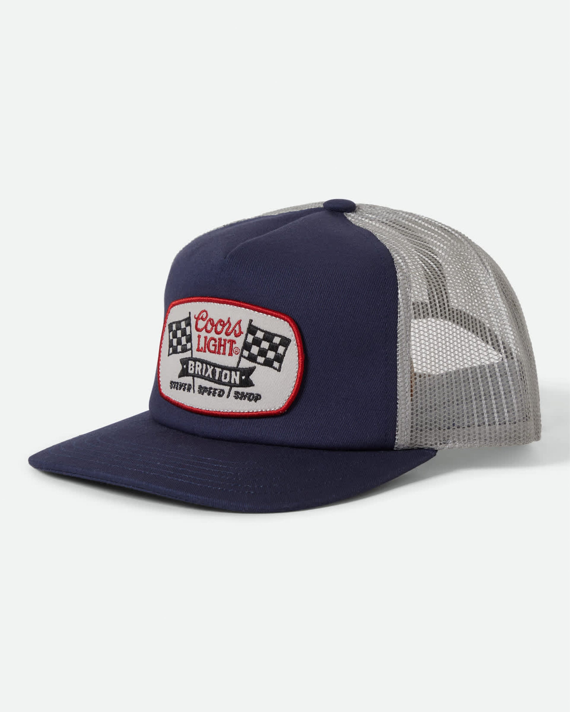 Brixton x Coors Light Pit Stop Trucker Hat - Coors Navy/Silver