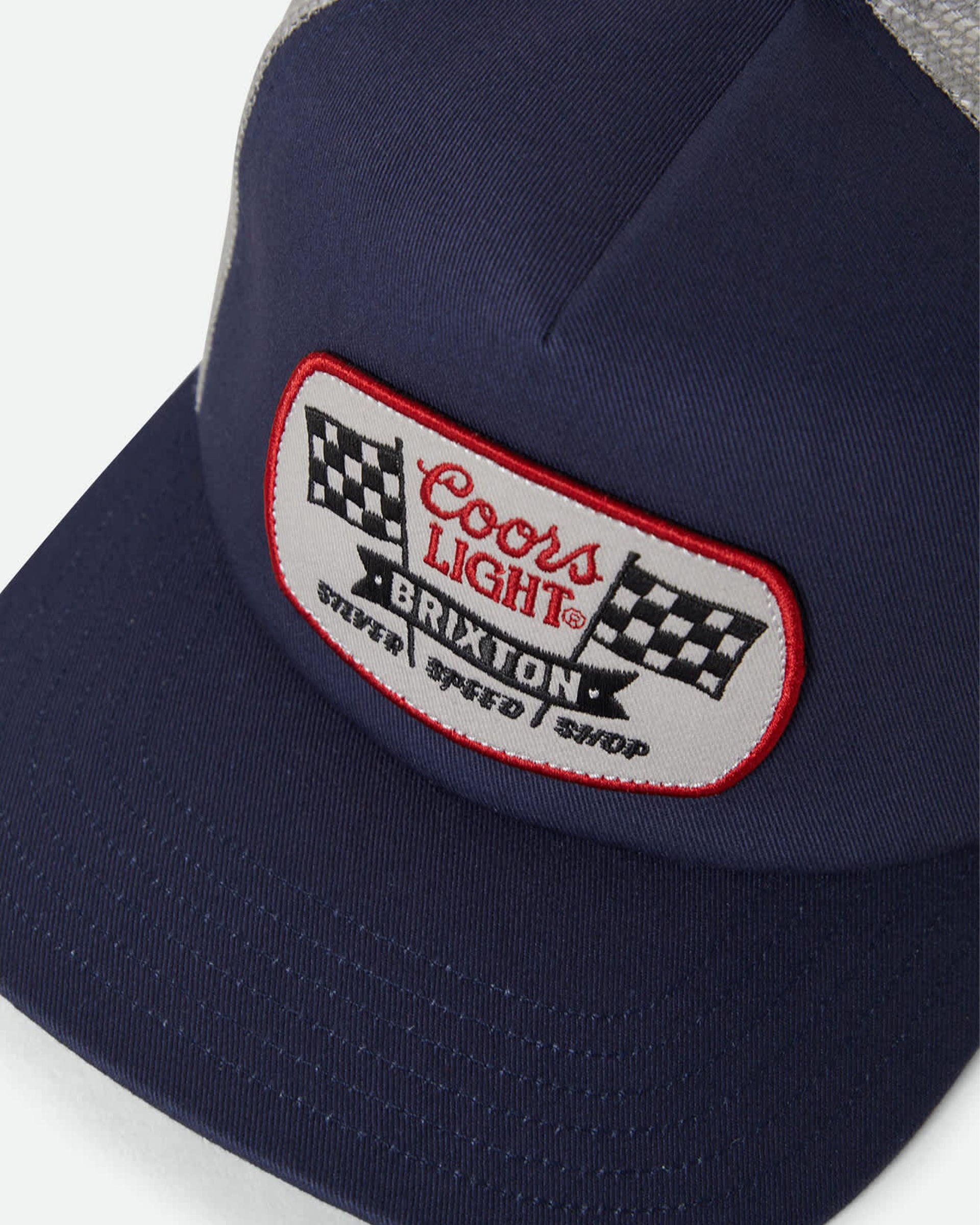 Brixton x Coors Light Pit Stop Trucker Hat - Coors Navy/Silver