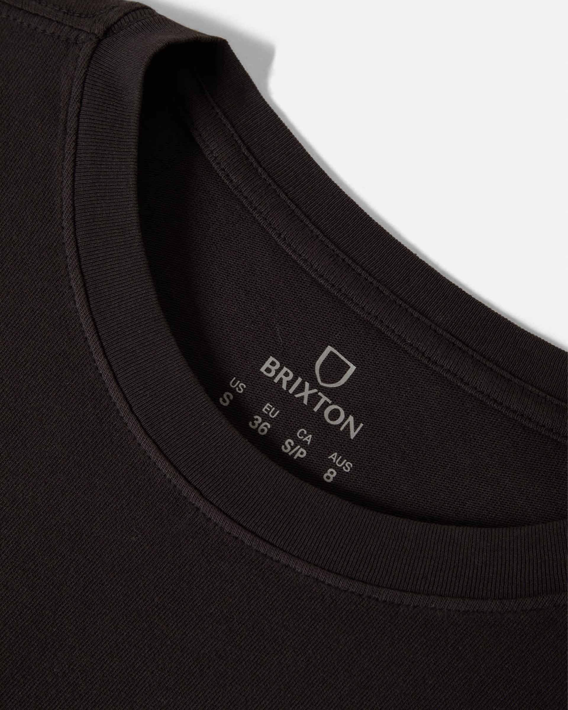 Brixton Feeling Lucky Oversized Boyfriend Short Sleeve T-Shirt - Black