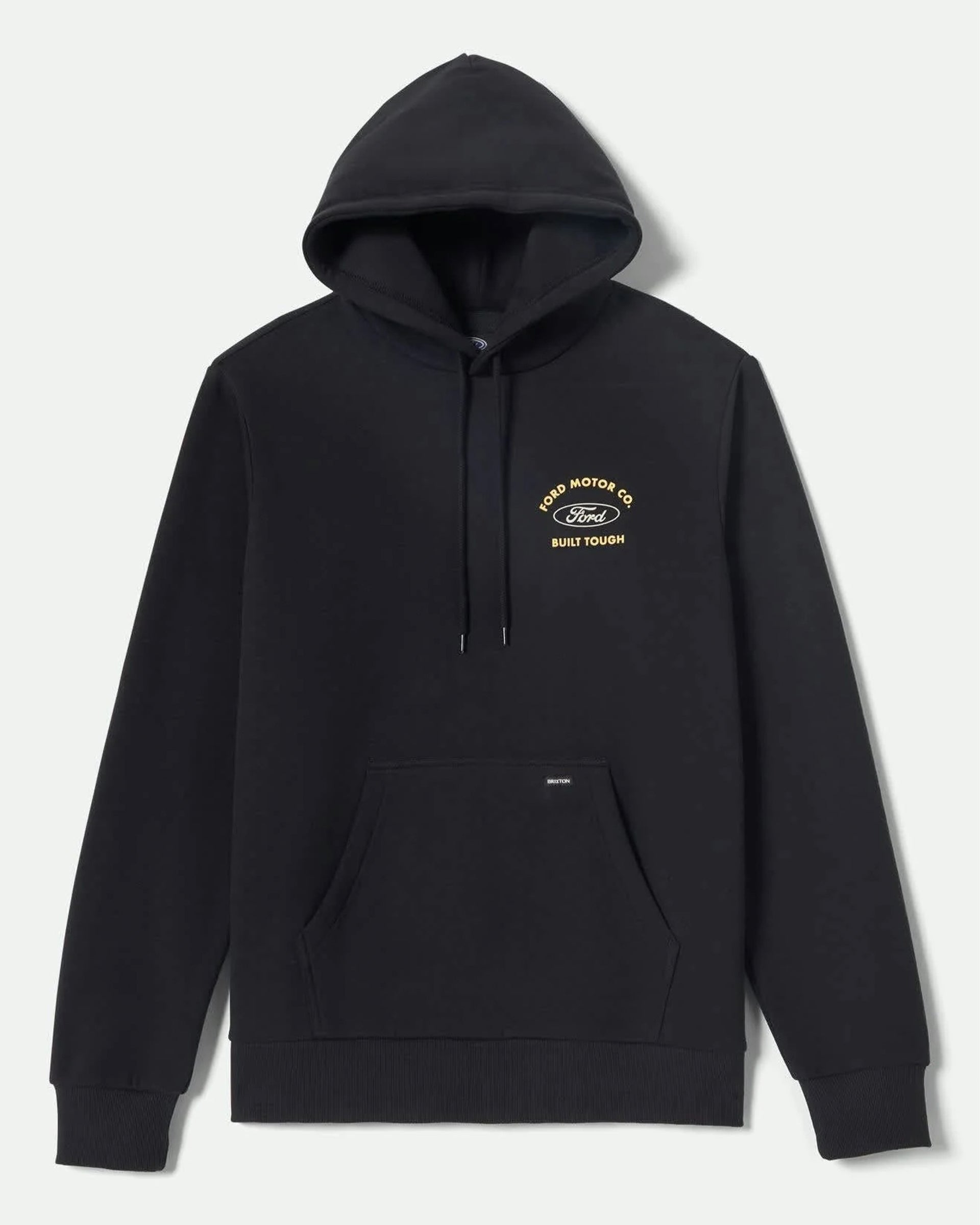 Brixton x Ford Built Tough Fleece Hoodie - Burnt Rubber