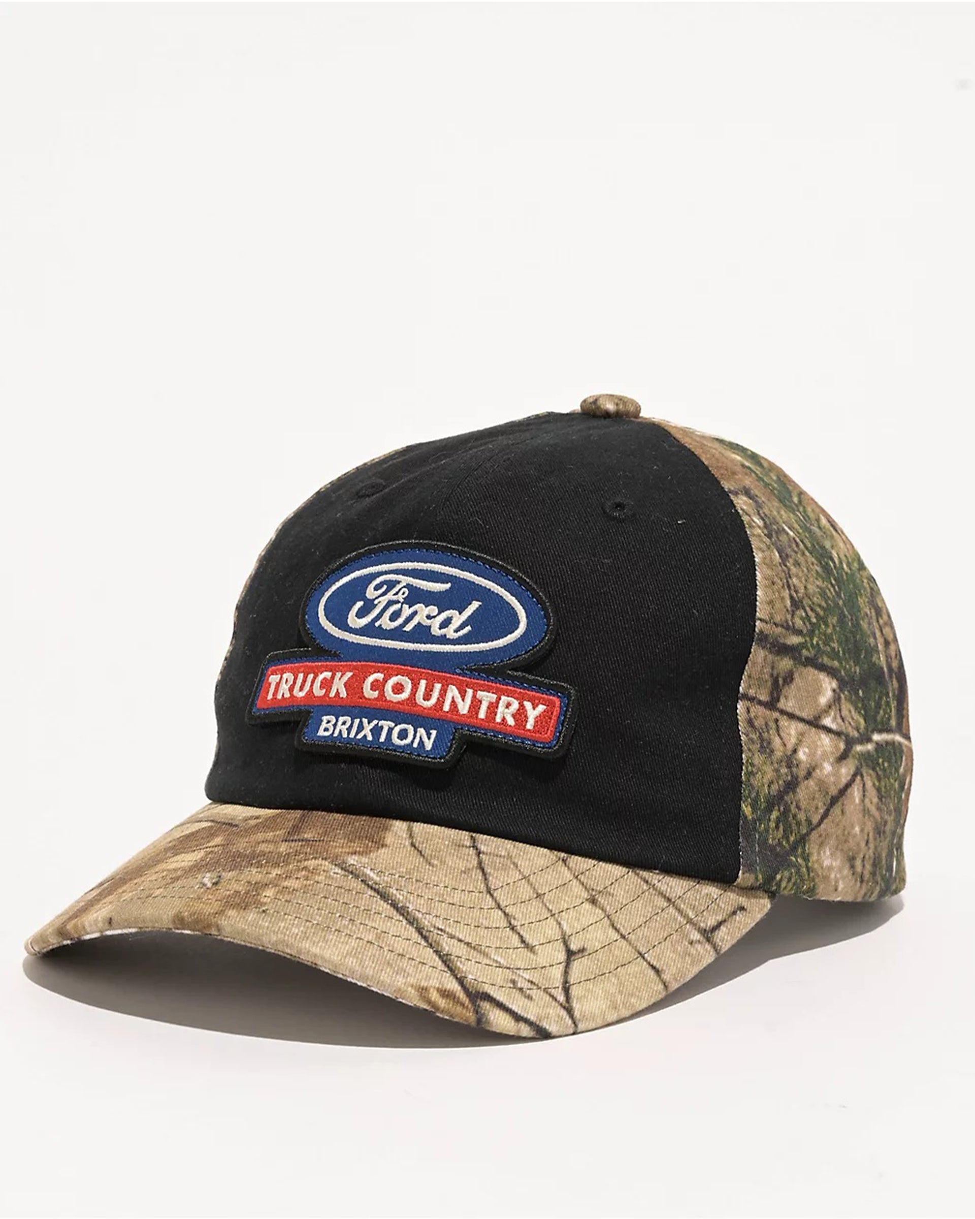 Brixton x Ford Truck Country Snapback Hat - Burnt Rubber/Camo