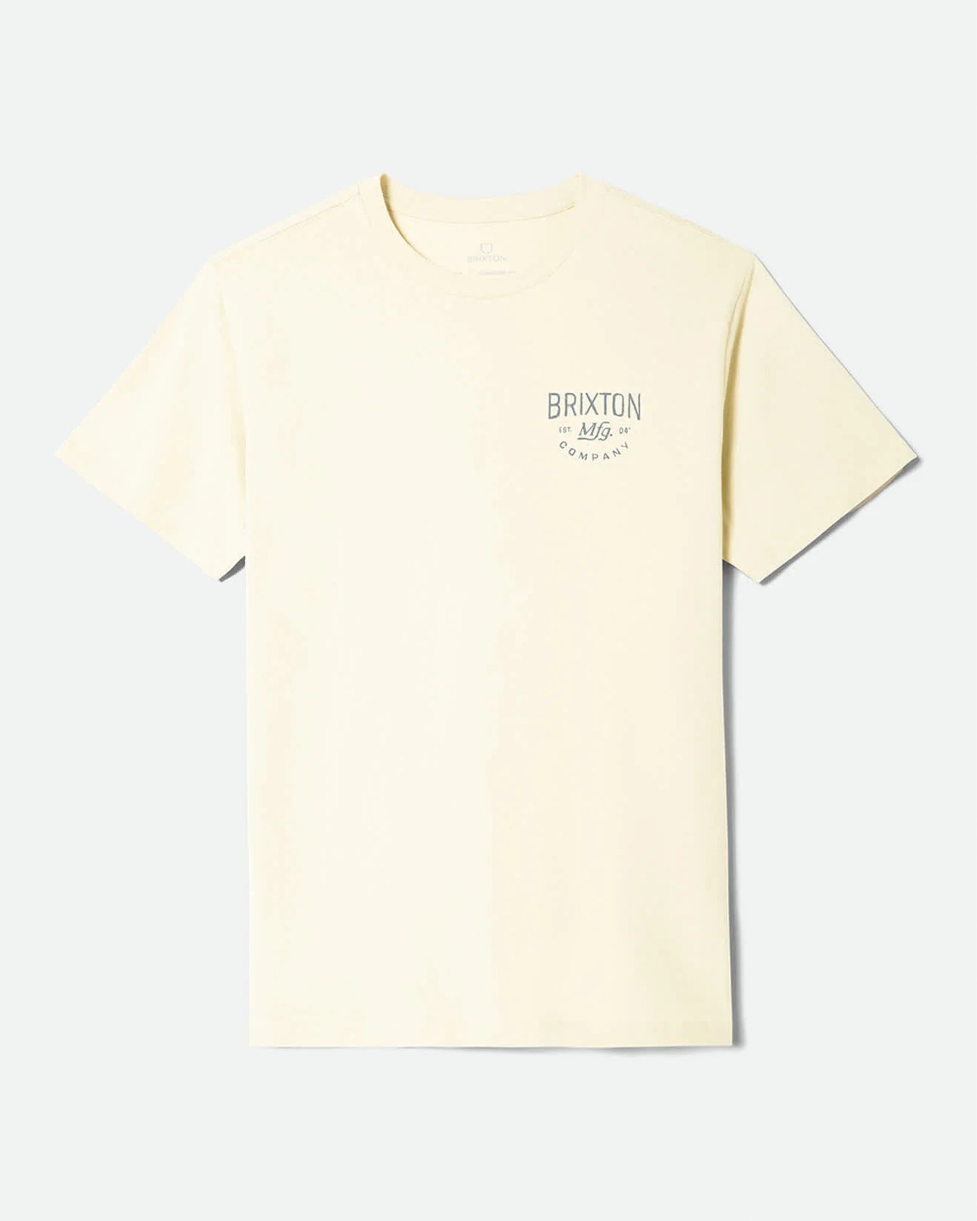 Brixton Fremont Short Sleeve Standard T-Shirt - Cream