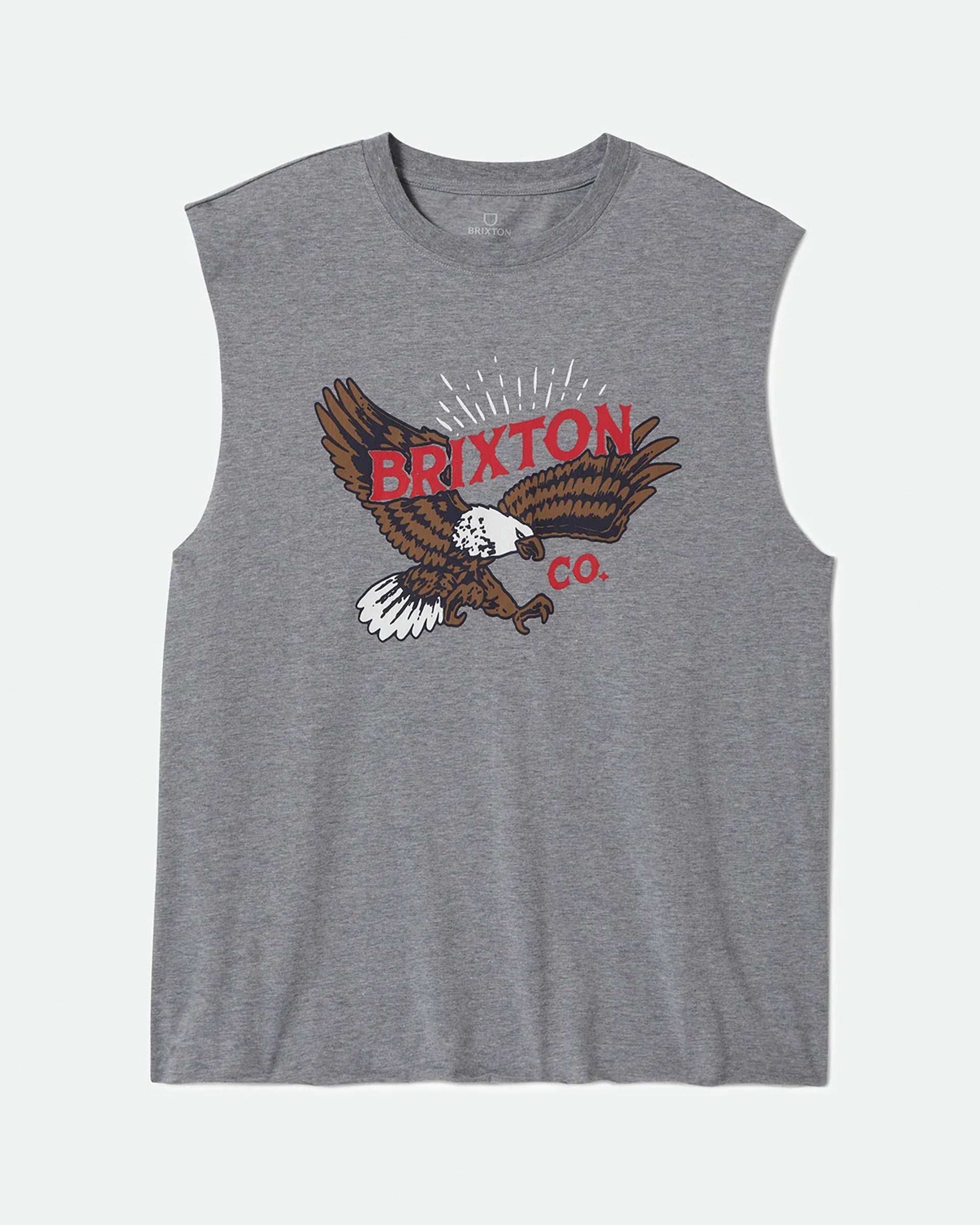 Brixton Keller Muscle Tank Top - Heather Grey